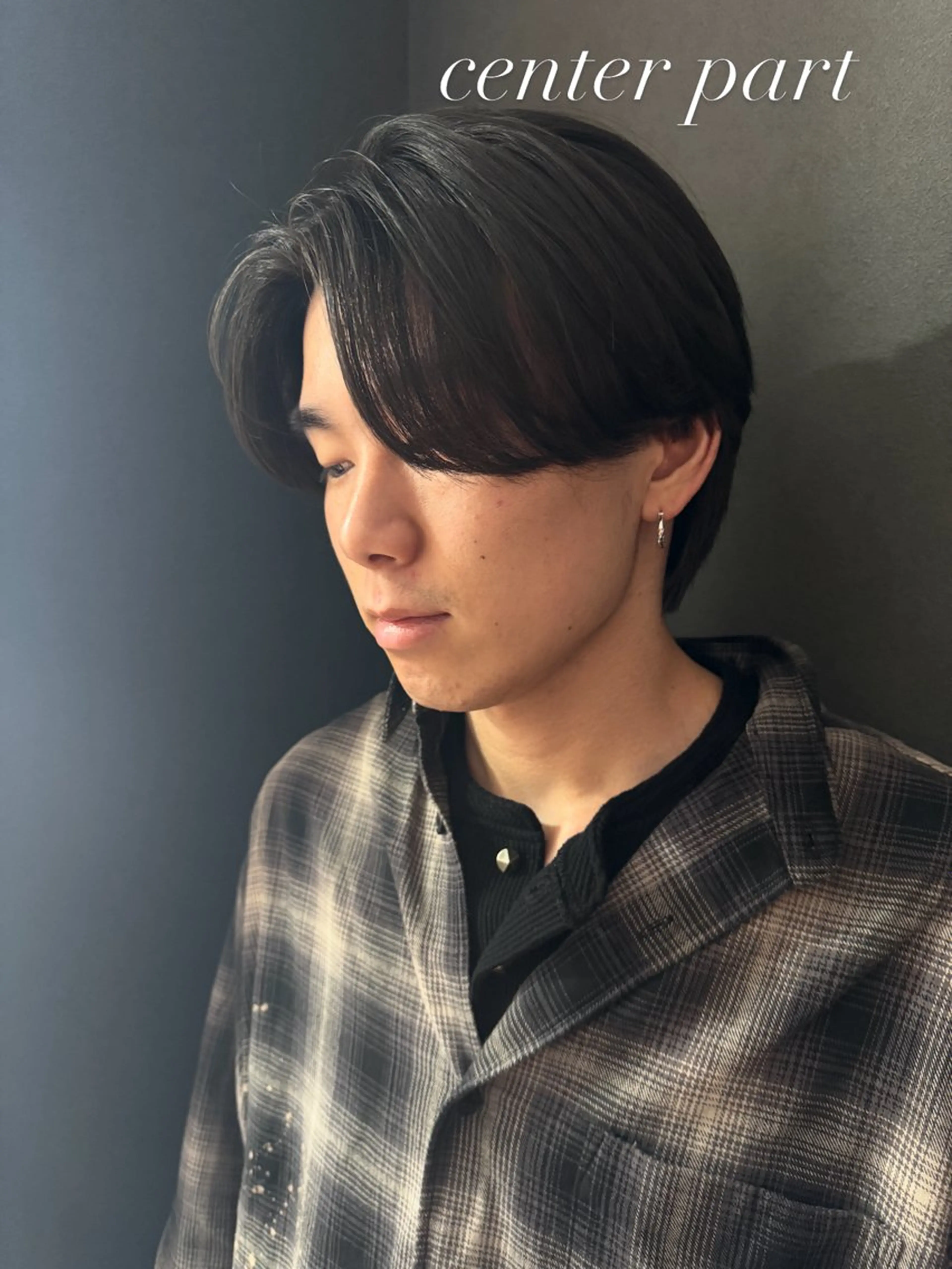 ミディアム パーマ カット パーマ ✨メンズ支持率no1 野上✨のヘアスタイル