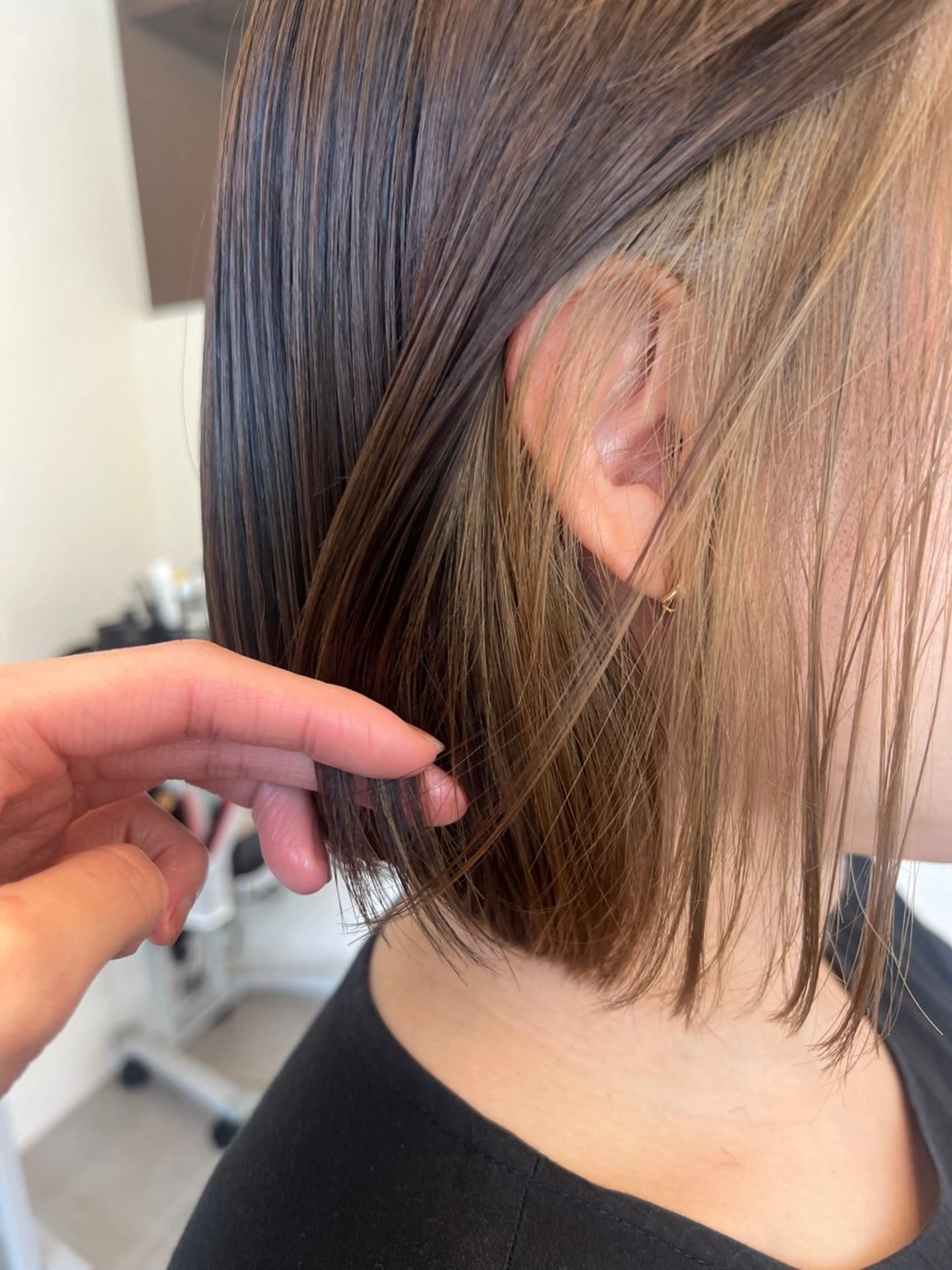 ショート カラー カット ヘアカラー Ore🫧タナカマヤ /柔らかい質感カラーのヘアスタイル