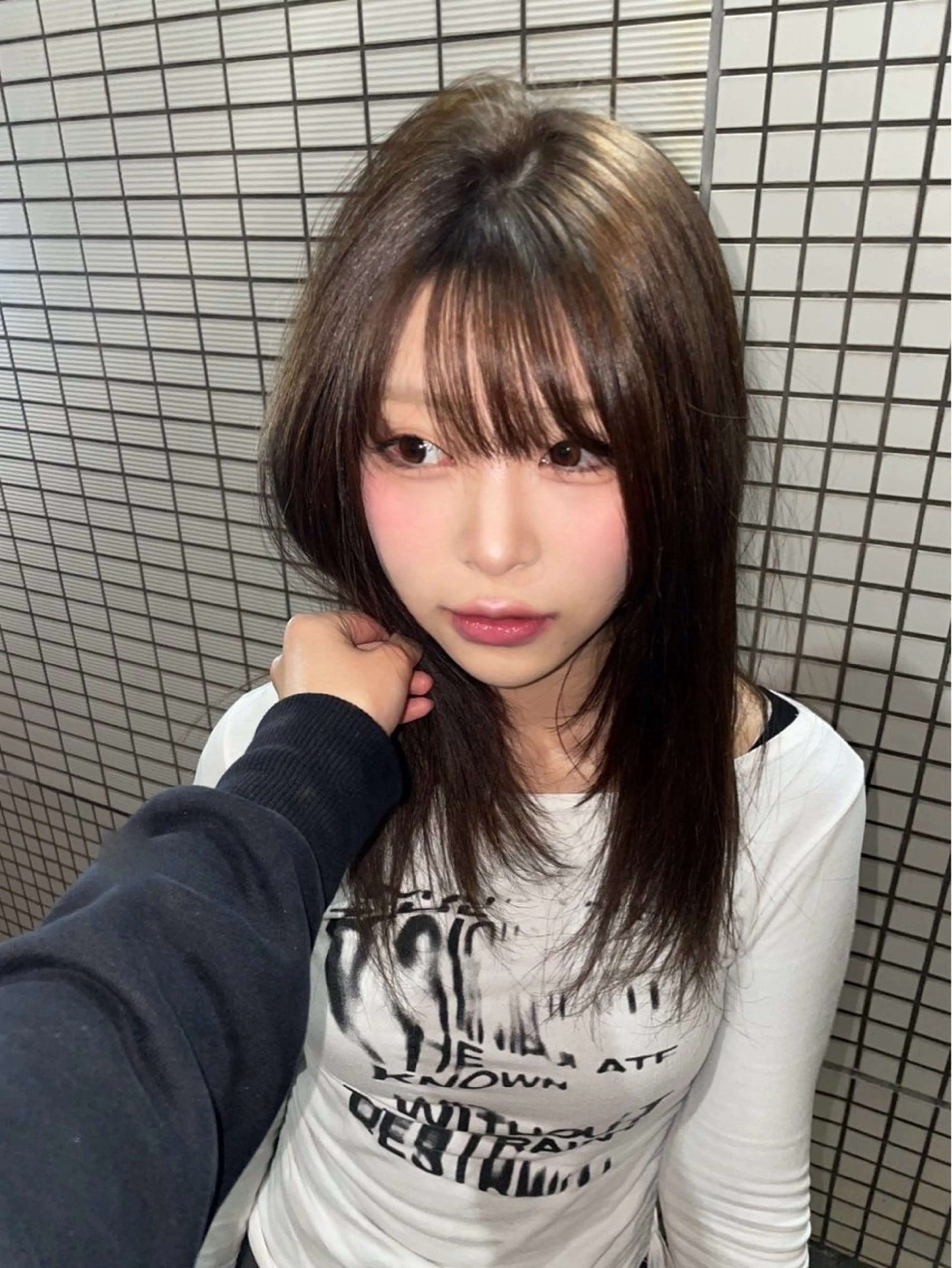 カラー 榊原 旺奈果のヘアスタイル
