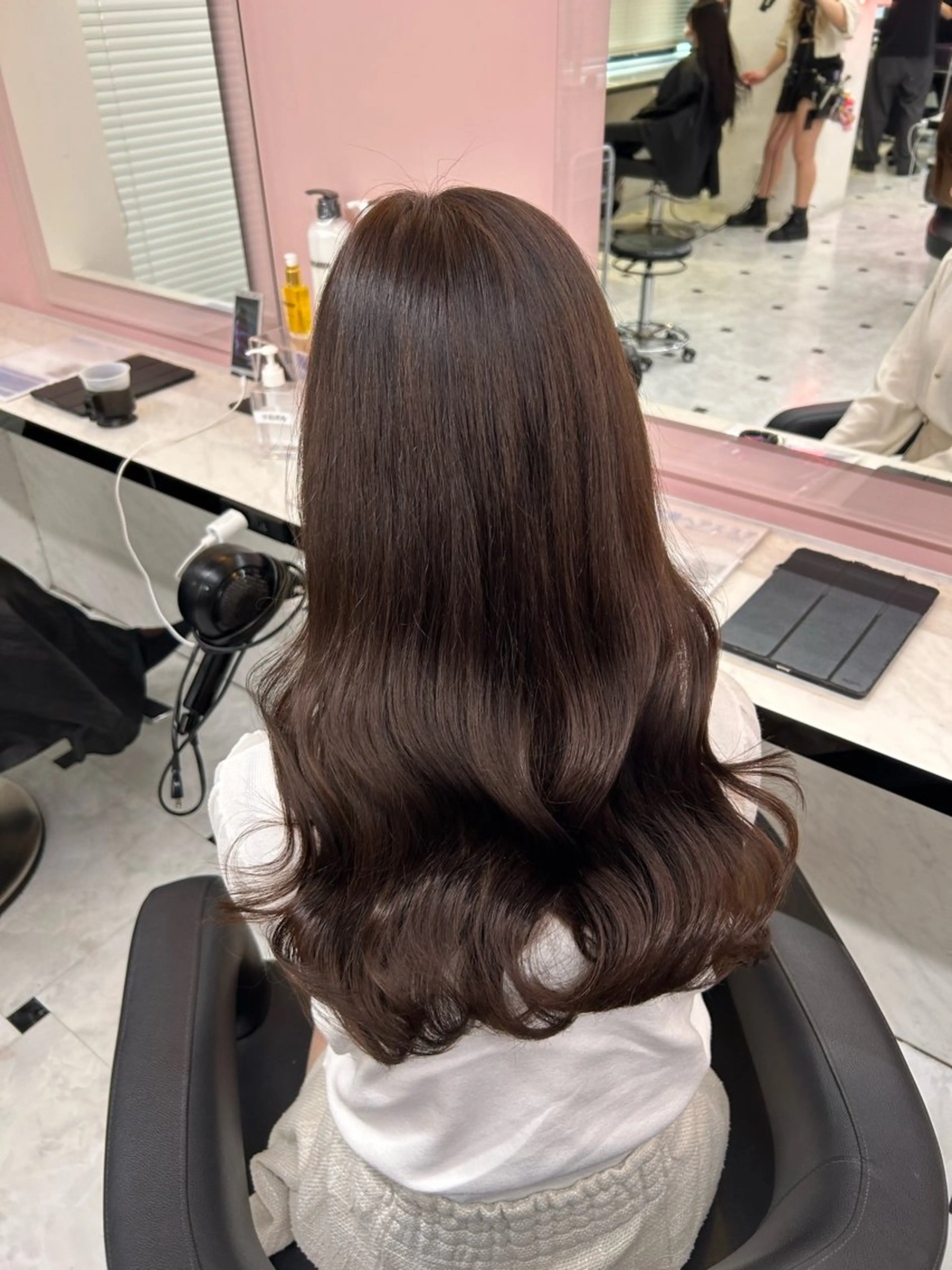 ロング カラー ヘアアレンジ 💖艶と似合わせ💖 カラーカット💖のヘアスタイル