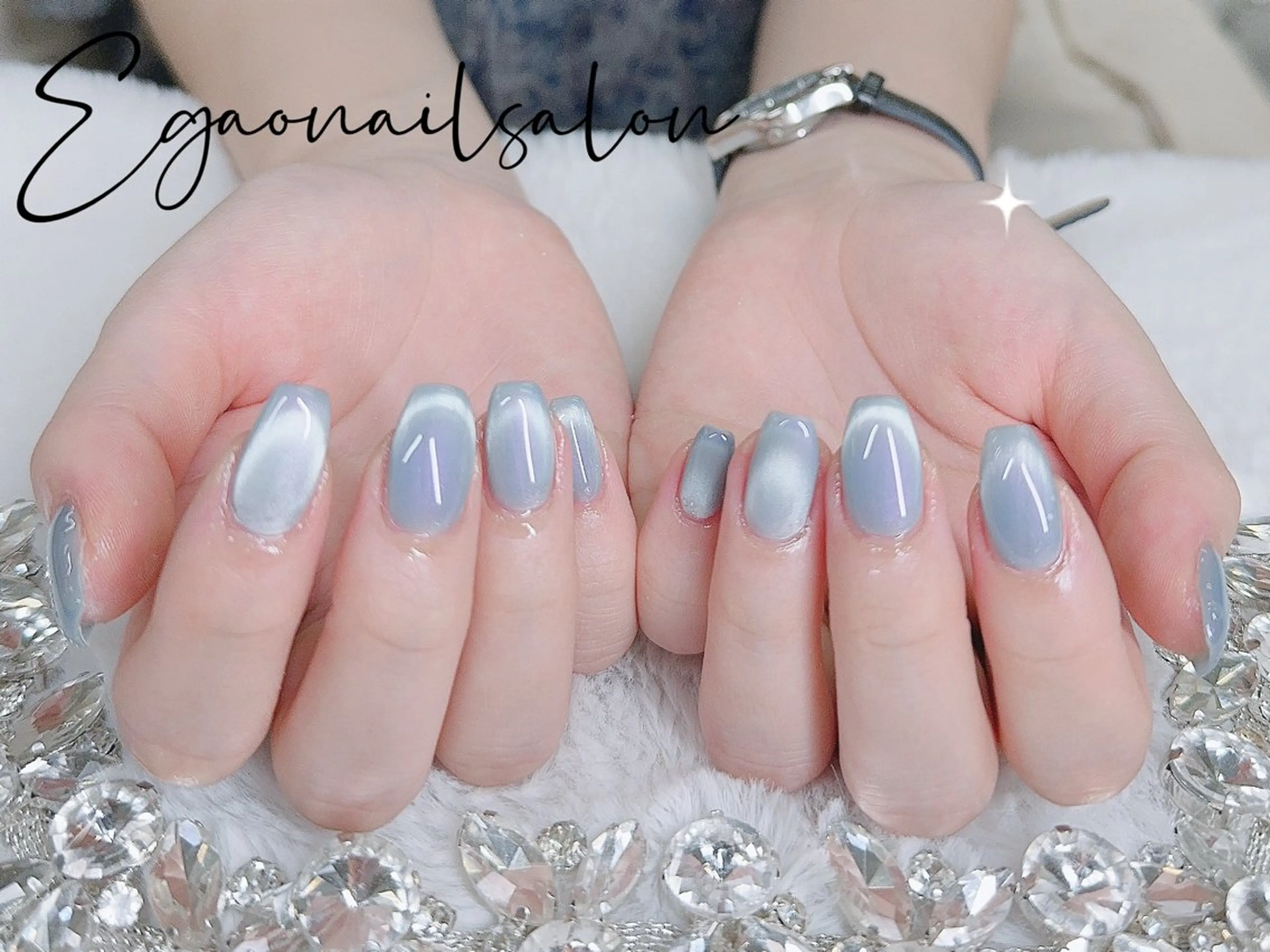 ネイル アートネイル フットネイル フレンチネイル ジェルネイル グラデーション ハンドネイル Egao Nail錦糸町店のネイルデザイン