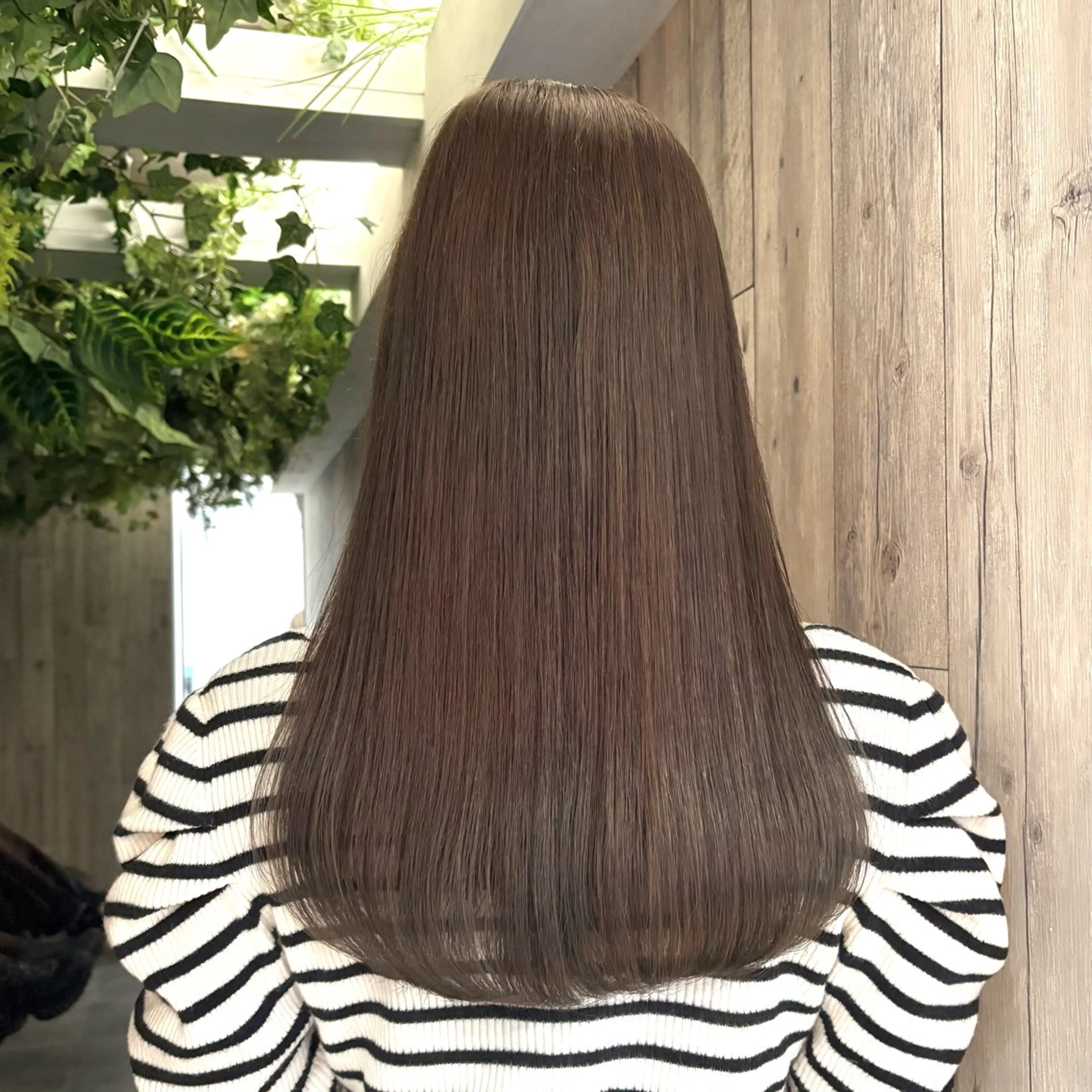 ロング カラー ヘアアレンジ ベージュカラー ブリーチ 透明感カラー ブリーチなしカラー スズナ♡オリーブ/ 透明感カラー🍀♡のヘアスタイル