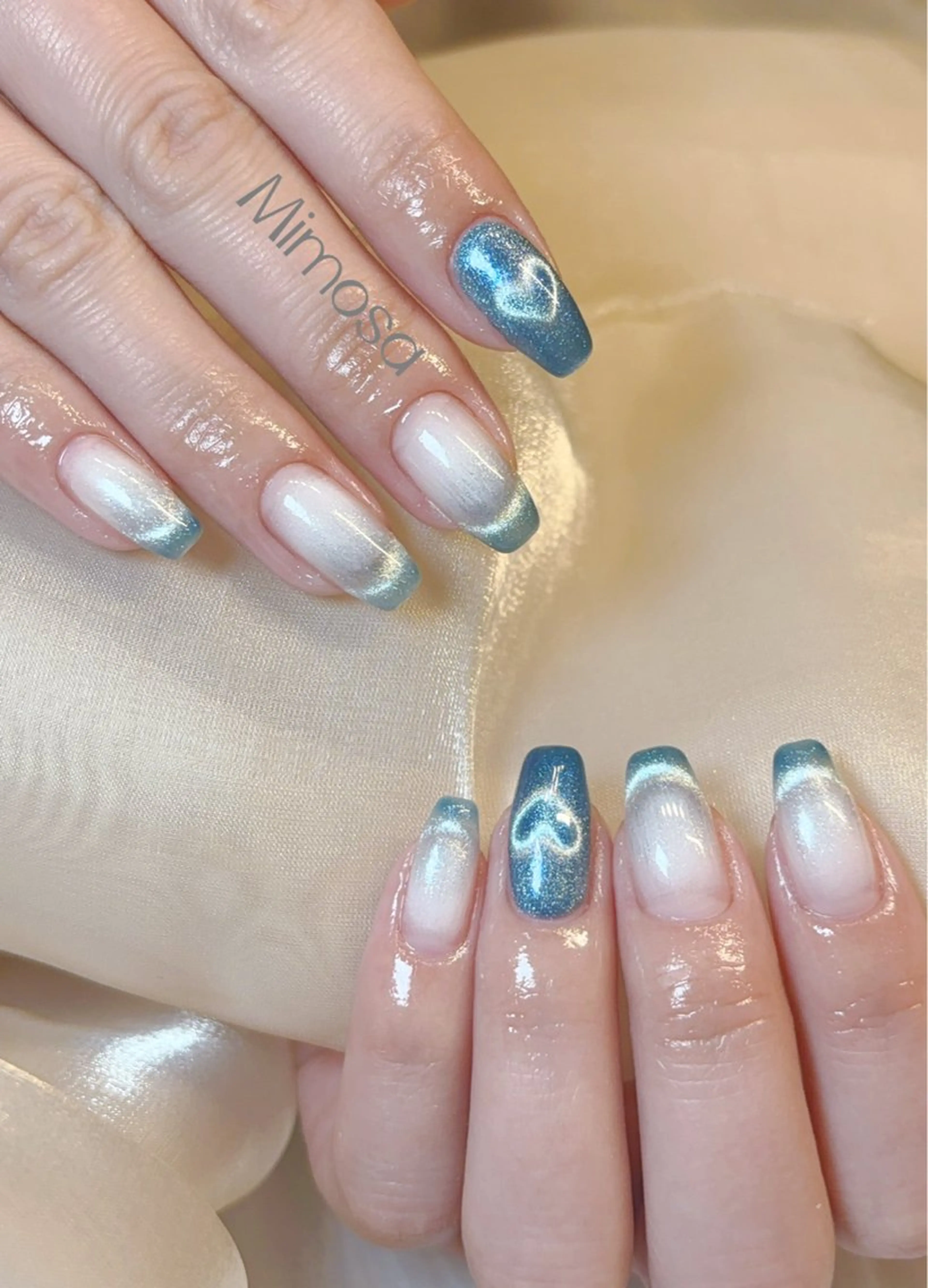 ネイル ハンドネイル 💛Mimosa💛 吉祥寺のネイルデザイン