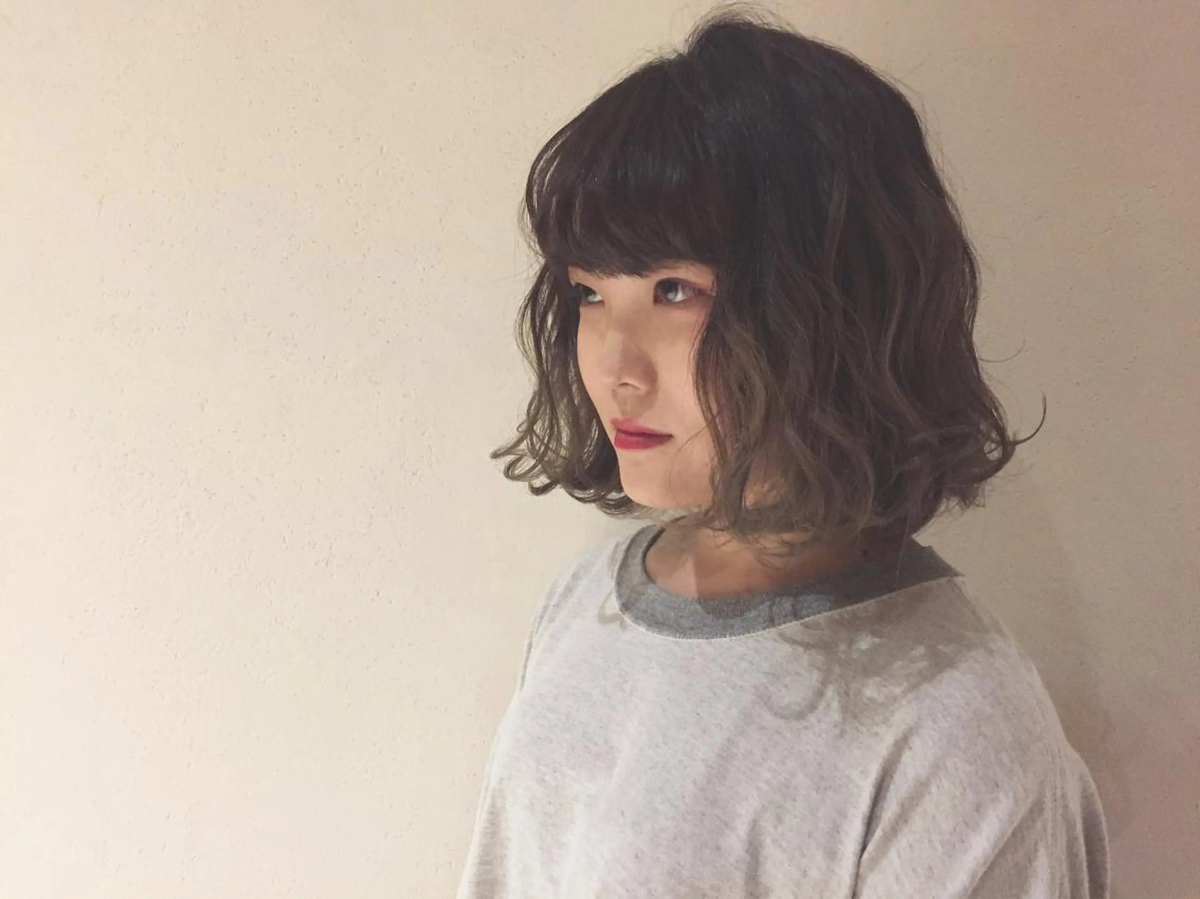 ミディアム カラー パーマ ヘアアレンジ ボブ YAWN《ヨウン》 Yucaのその他イメージ
