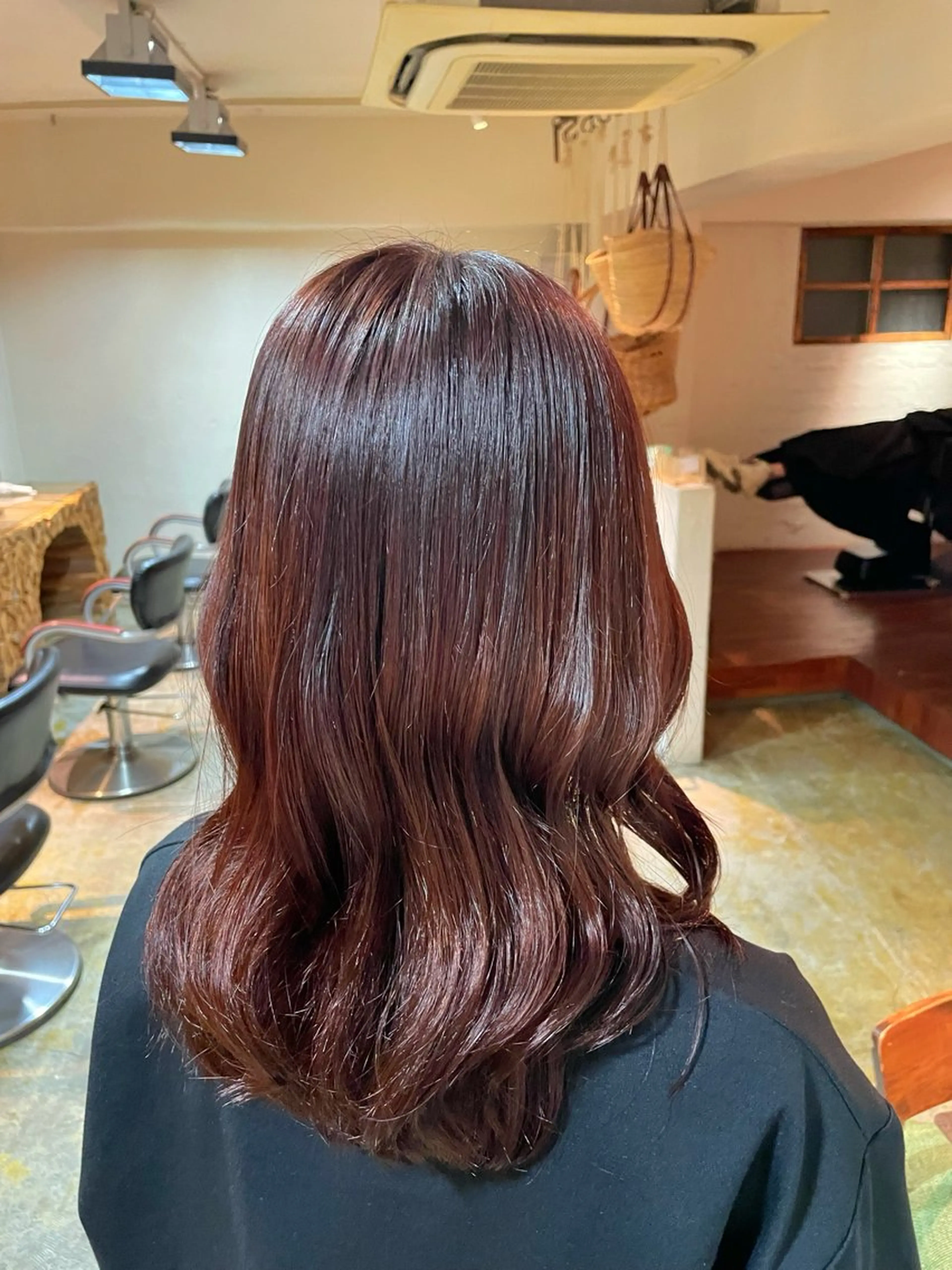 カラー ありあ【カット、 パーマモデル】のヘアスタイル