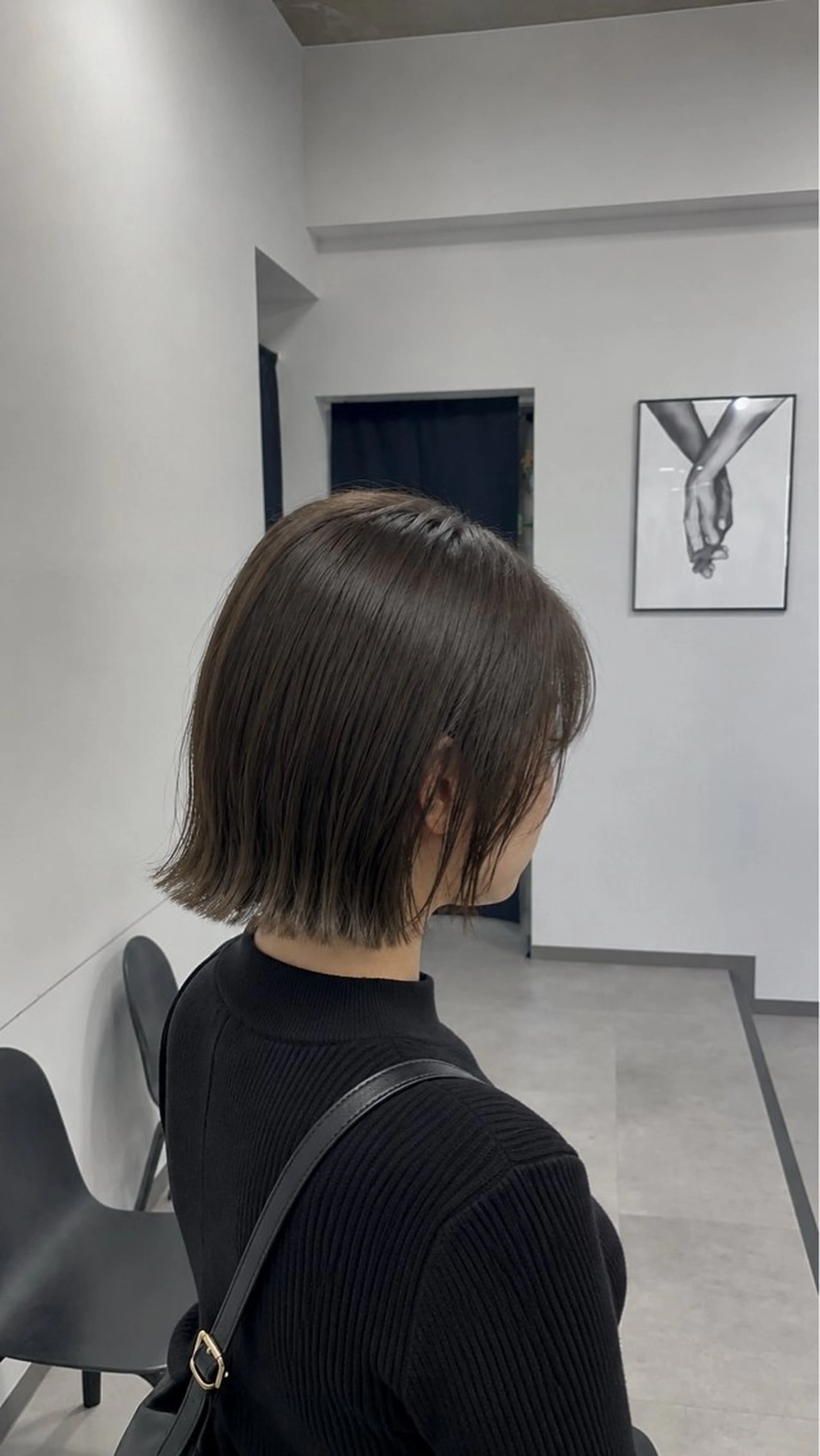 ミディアム カラー ヘアカラー トリートメント SYOMA/ 透明感カラー/艶髪のヘアスタイル