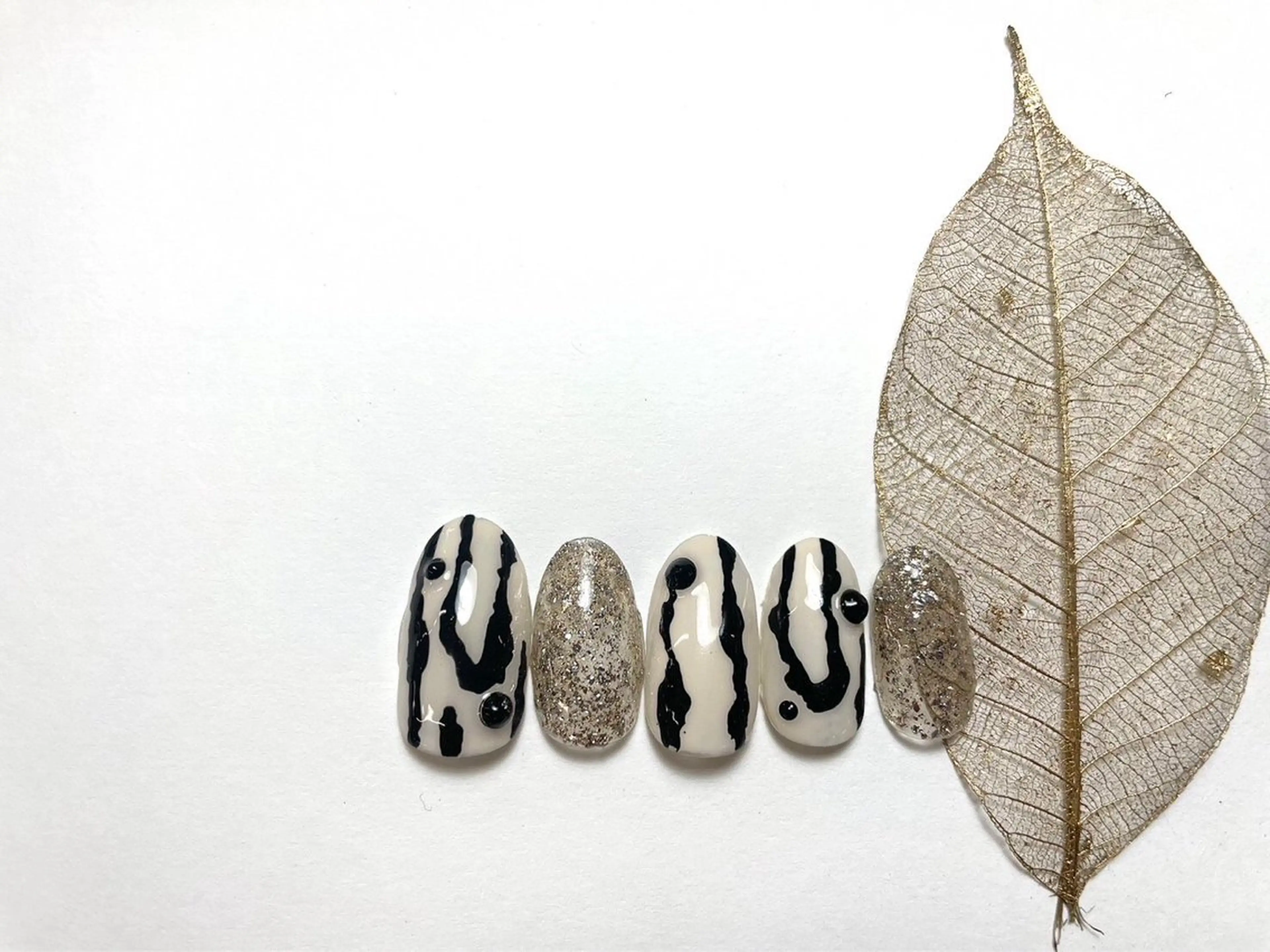 ネイル ⭐︎休業中の練習⭐︎ JNA認定講師髙橋のネイルデザイン