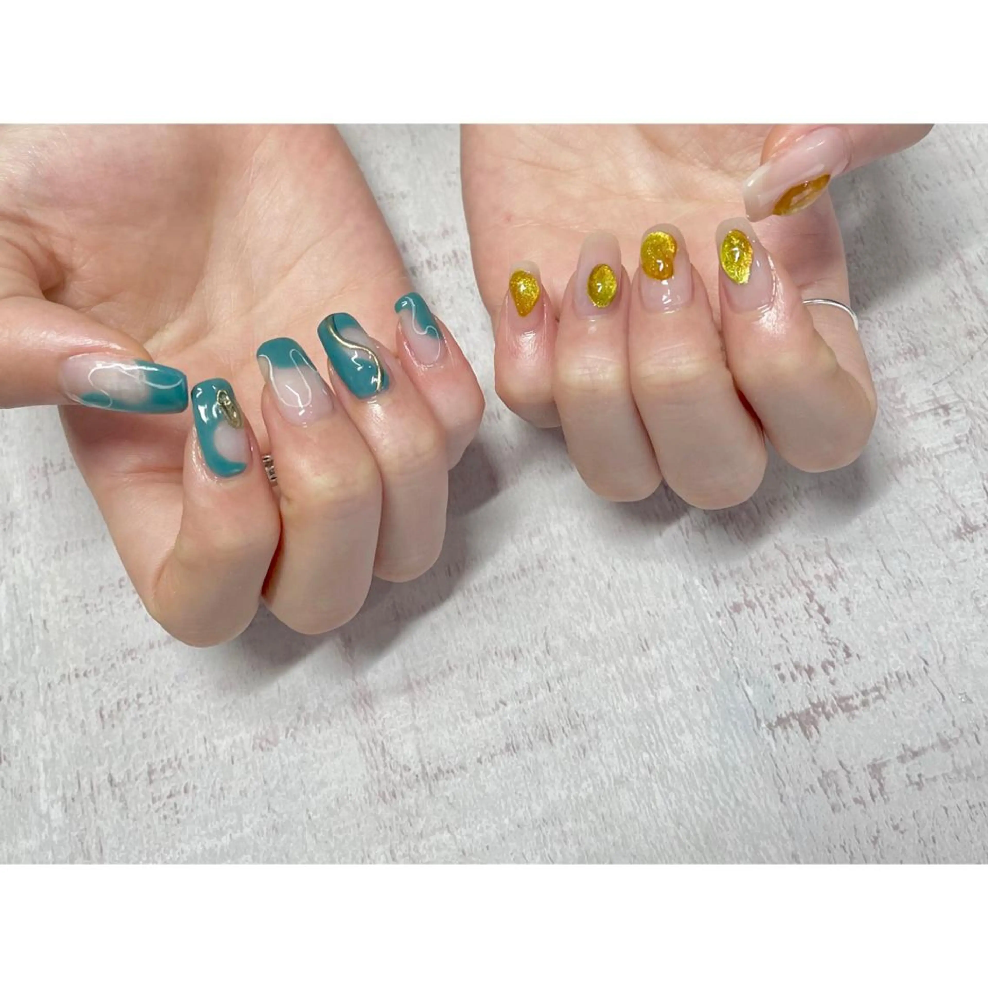 ネイル 𖡼 yumenoのネイルデザイン