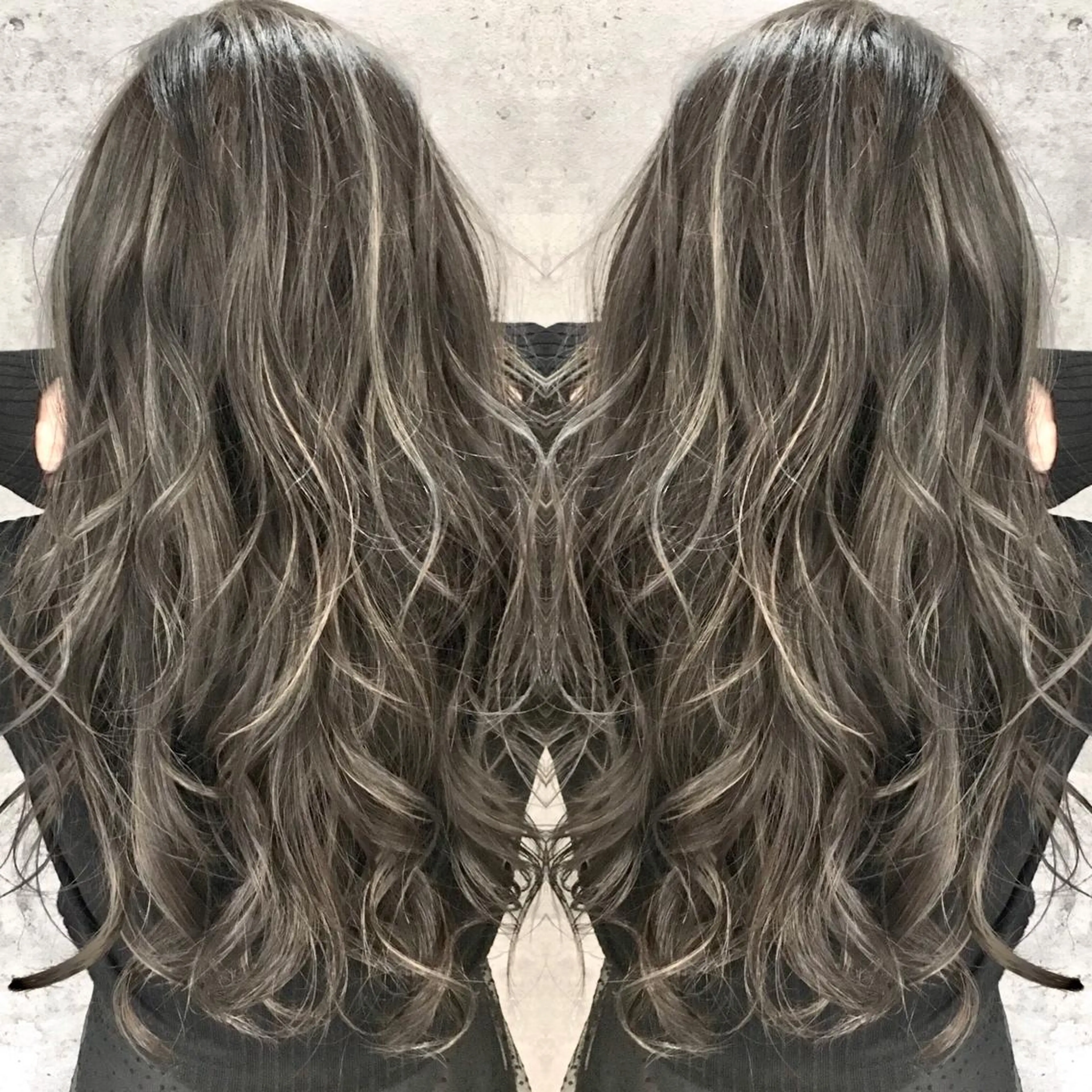 ロング カラー ハイライトカラー ハイライト ✨ハイトーン✨ 濱田知孝のヘアスタイル