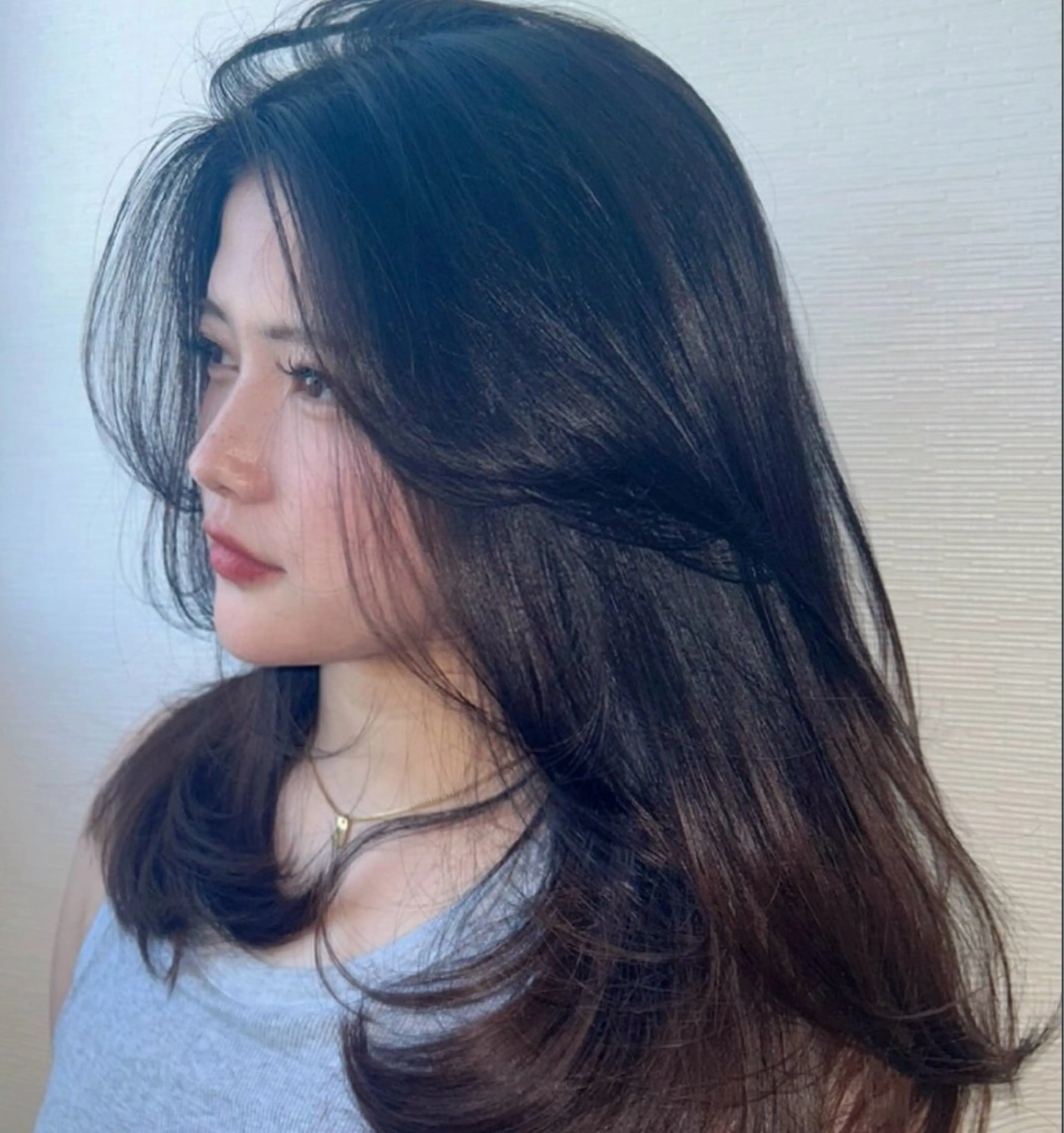 シャンプーブロー＋ヘアセットの写真