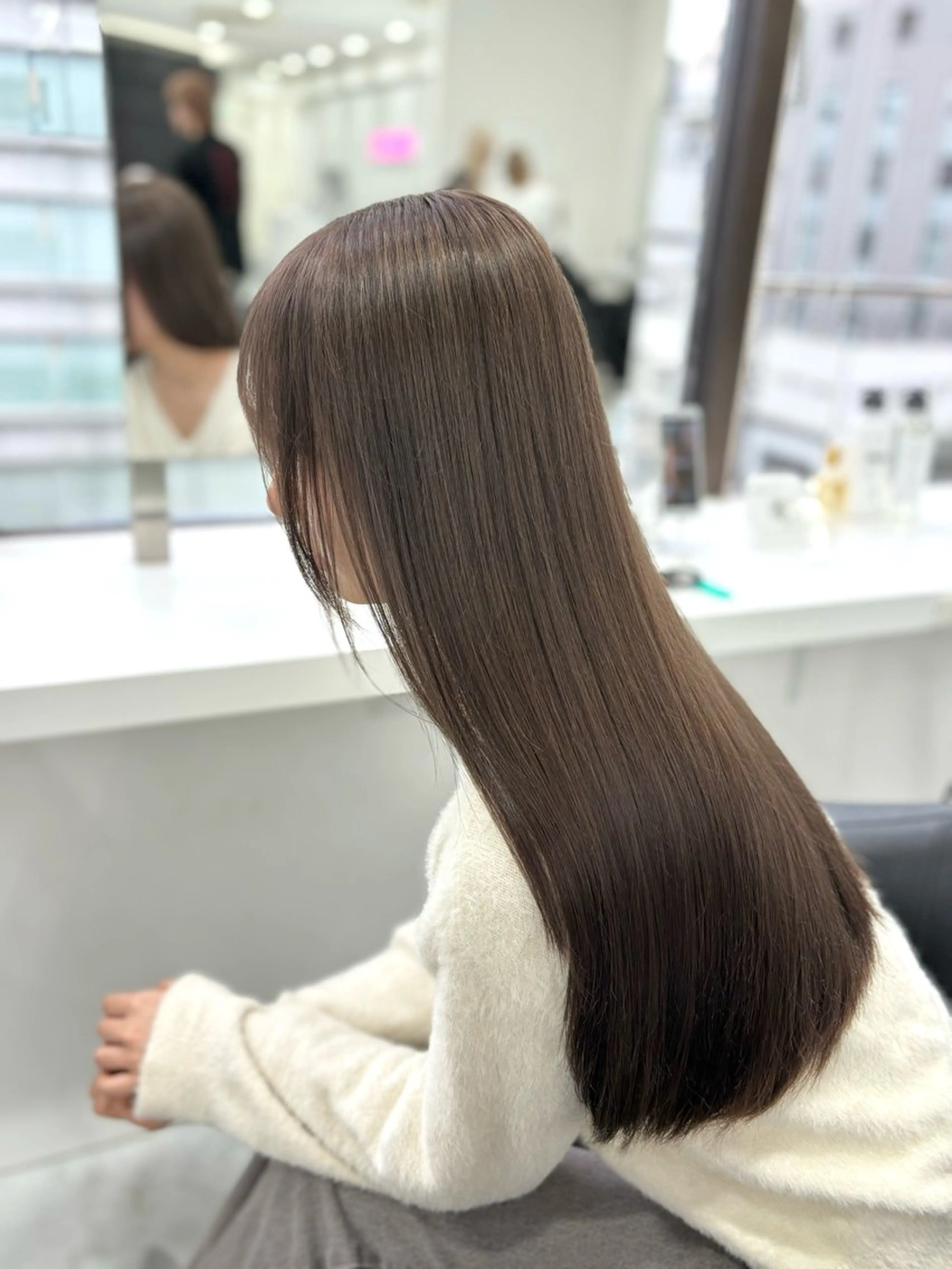 ロング カラー ヘアカラー トリートメント ヘアセット 透明感💕今っぽ似合 わせ𝐍𝐨. 𝟏のヘアスタイル