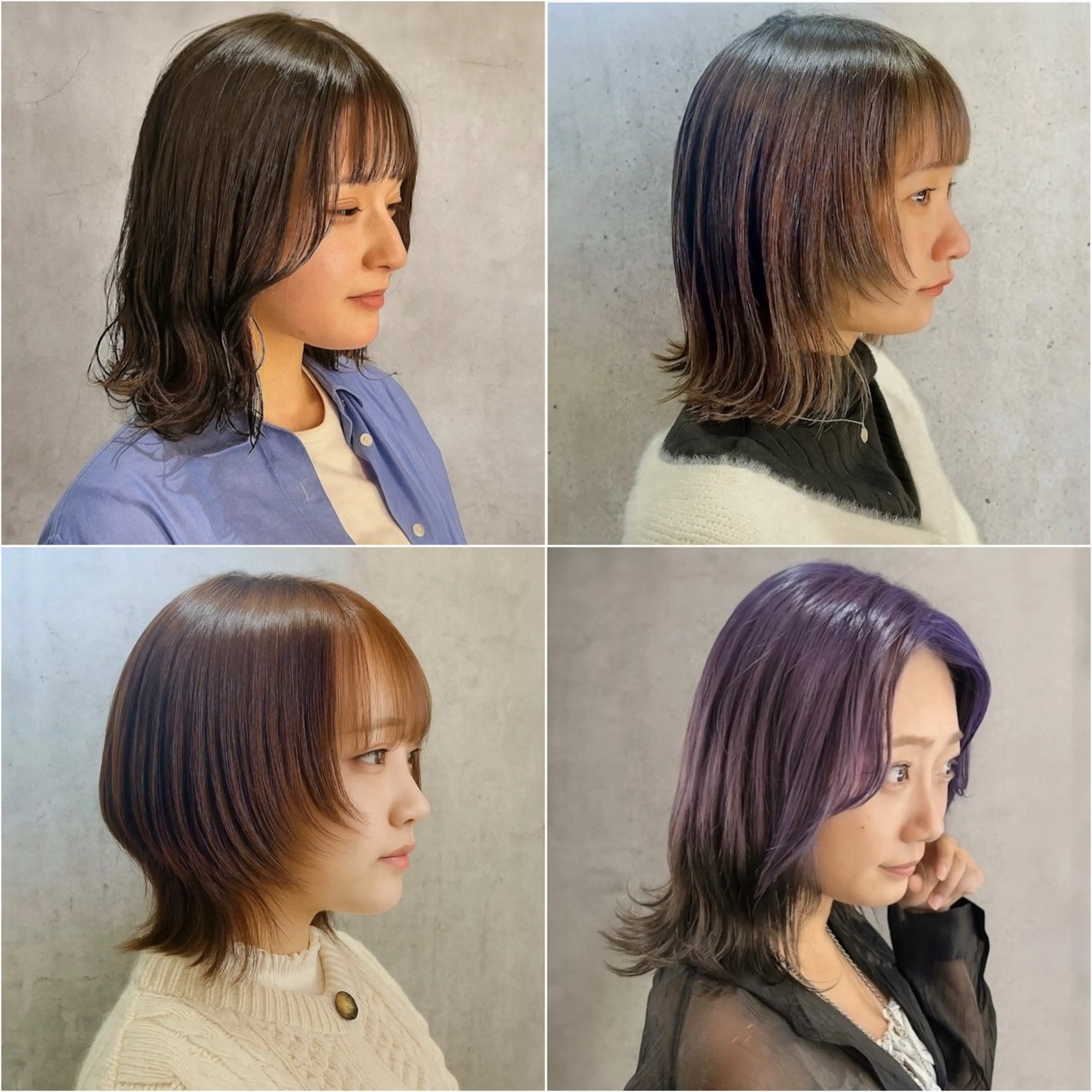 ショート カラー ブリーチ ボブ 髪質改善 レイヤーカット 縮毛矯正 カット ヘアカラー トリートメント 【nui 茨木】 清水優のヘアスタイル