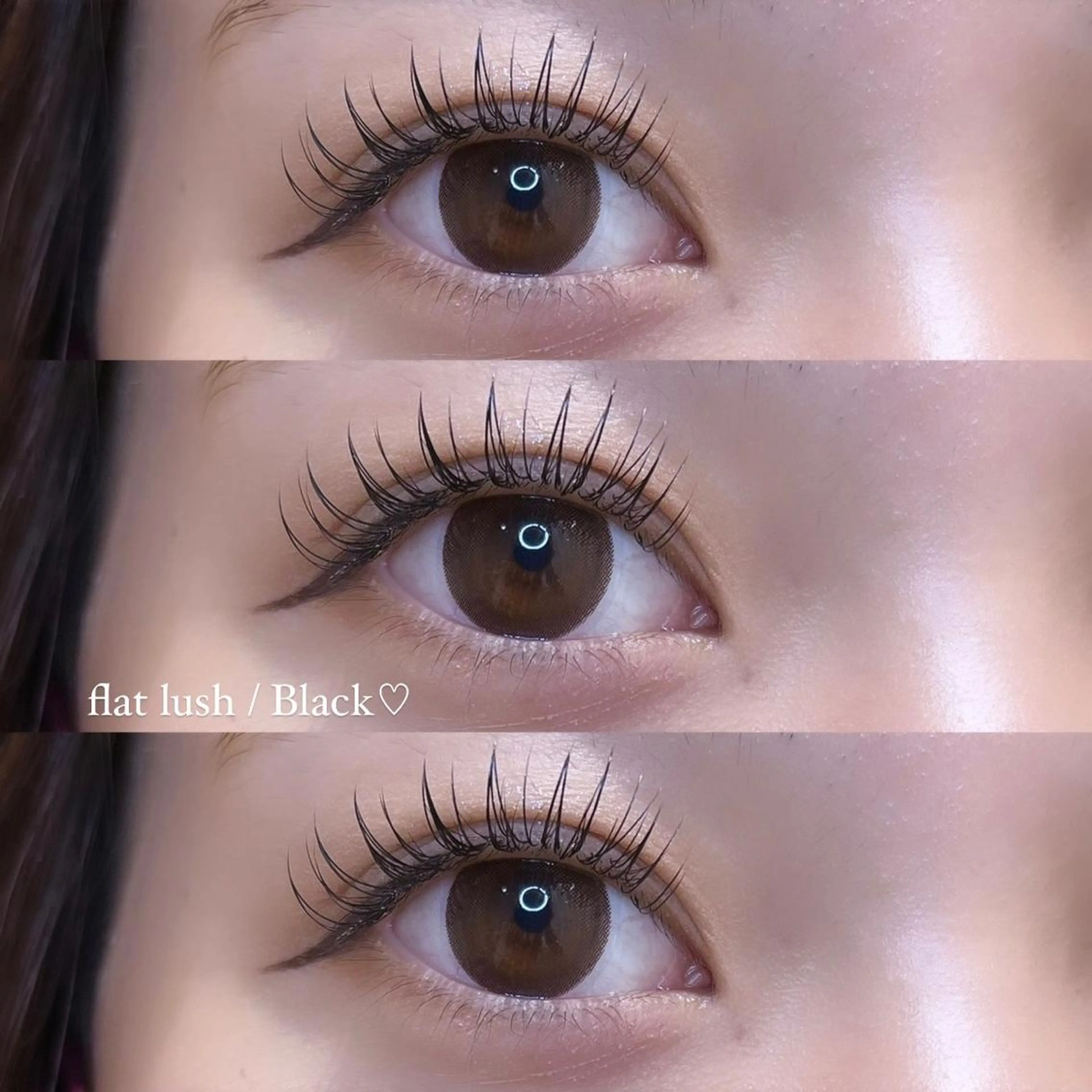 マツエク・マツパ 束感まつ毛 PLATINUM DOLL【プラチナムドール】所属・ひろこ eyelist🎀のマツエク・マツパデザイン