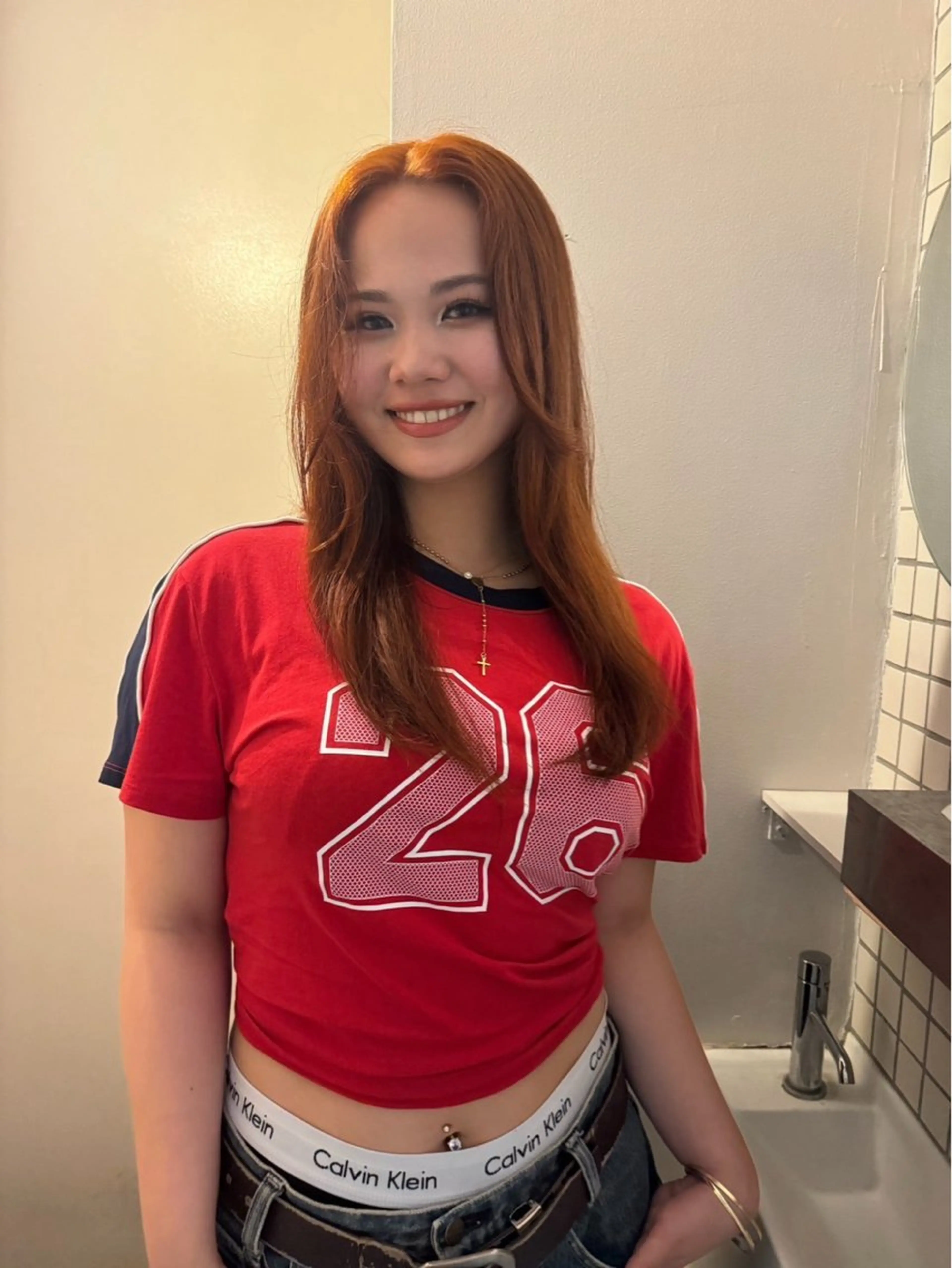 セミロング カラー 海外風/暖色🧡 /Unaのヘアスタイル