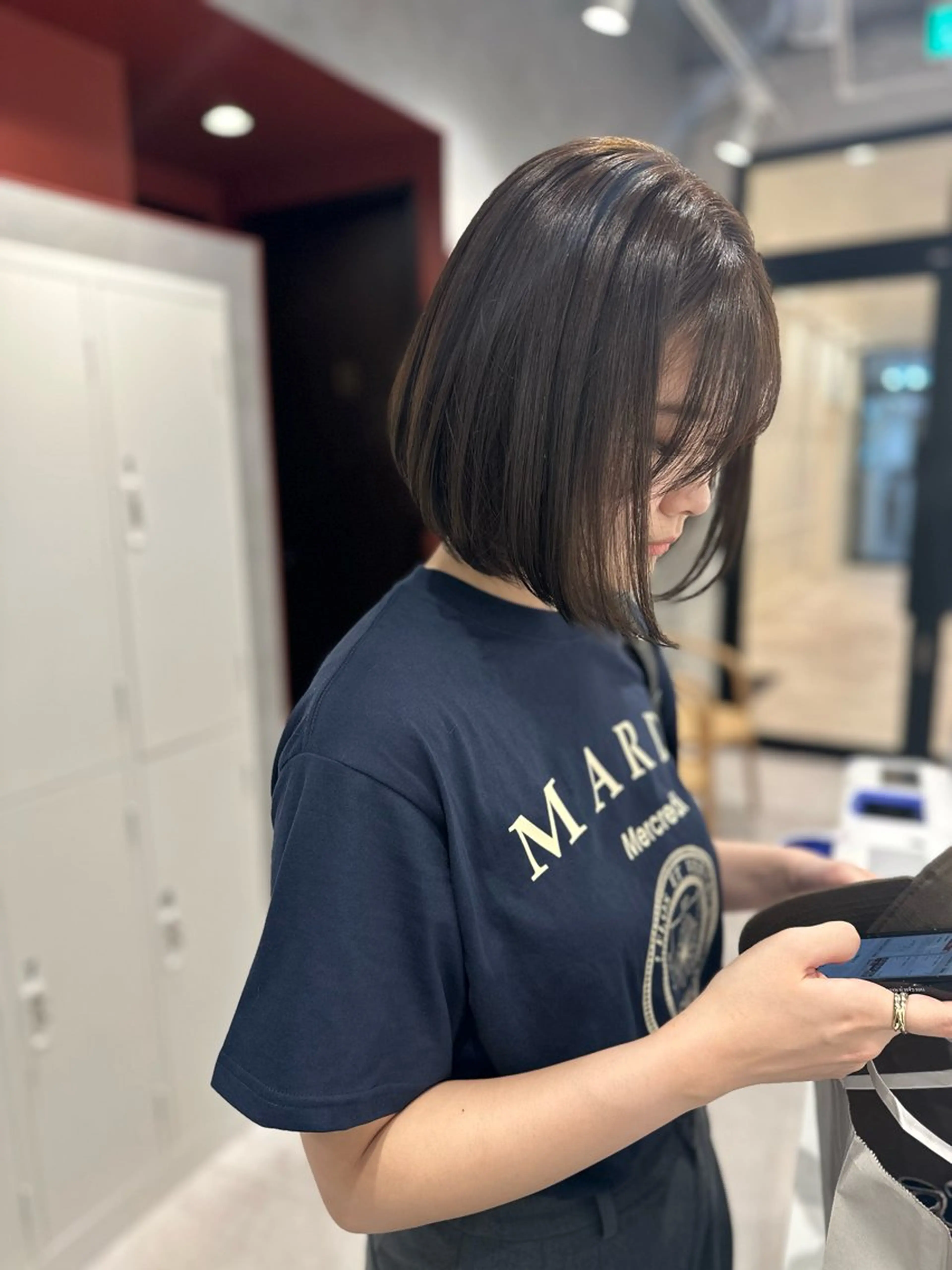 ショート 鈴村緋女／ヘアセット ／耳ツボジュエリーのヘアスタイル