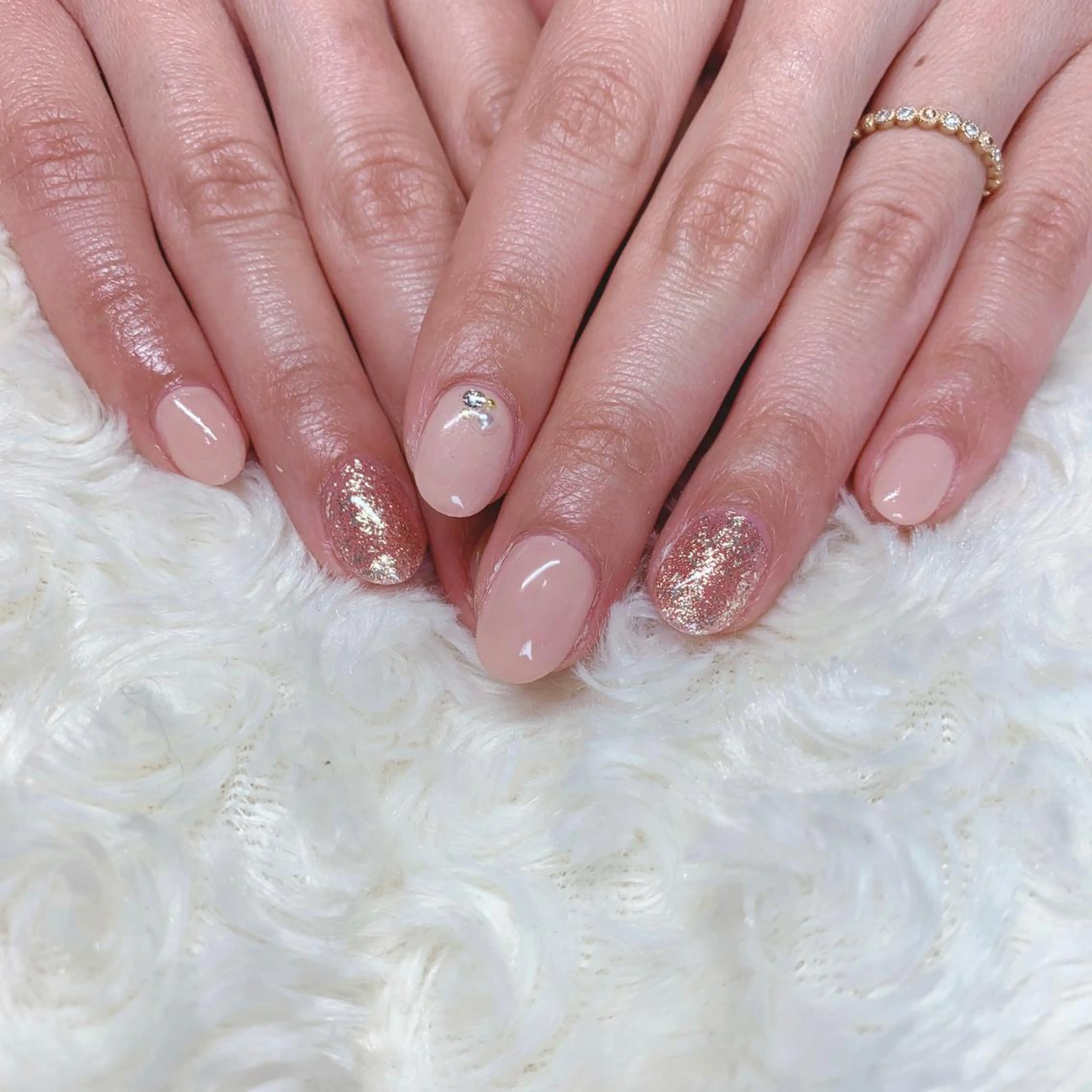 カラー ネイル ハンドネイル Cozy_ ilumのネイルデザイン