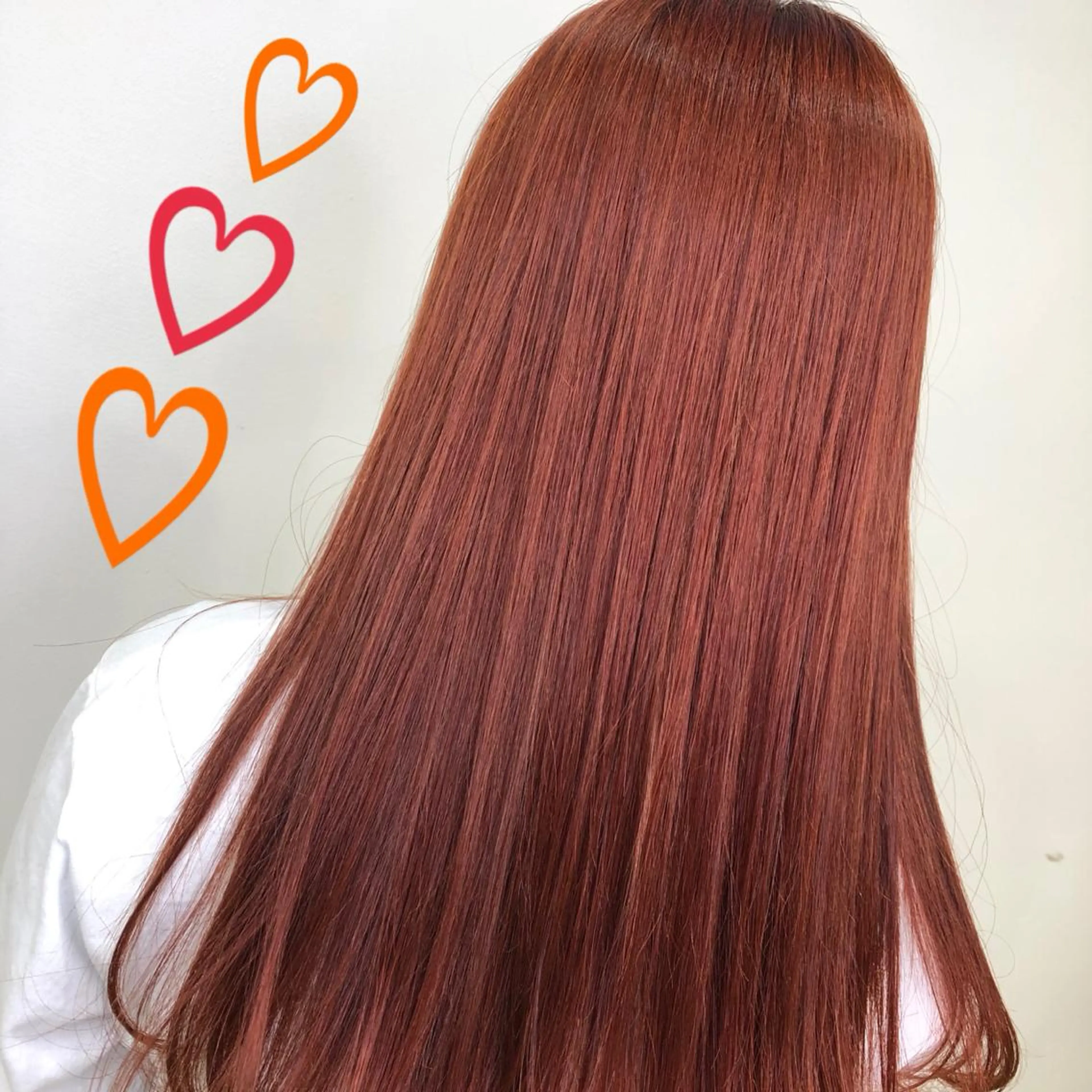 ロング カラー ヘアアレンジ TSUNA 🌙 Lim 五反田のマツエク・マツパデザイン