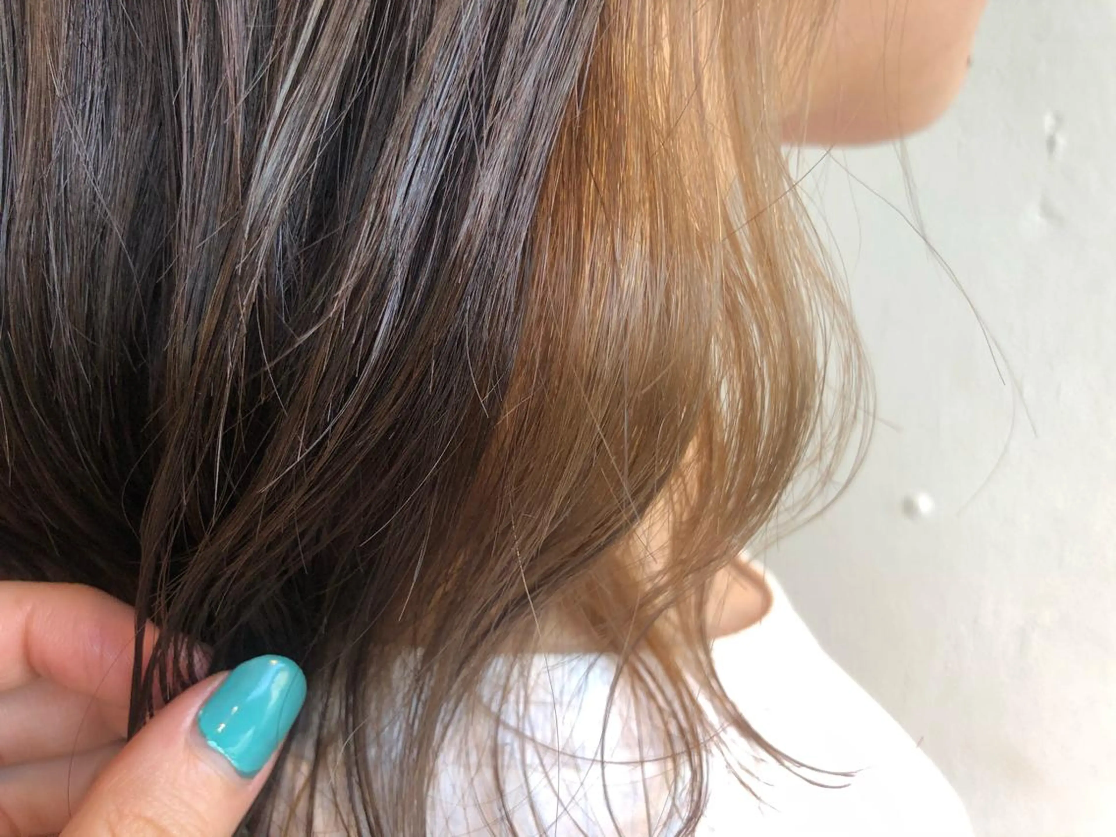 ミディアム カラー soi 🩵AYAKOのヘアスタイル