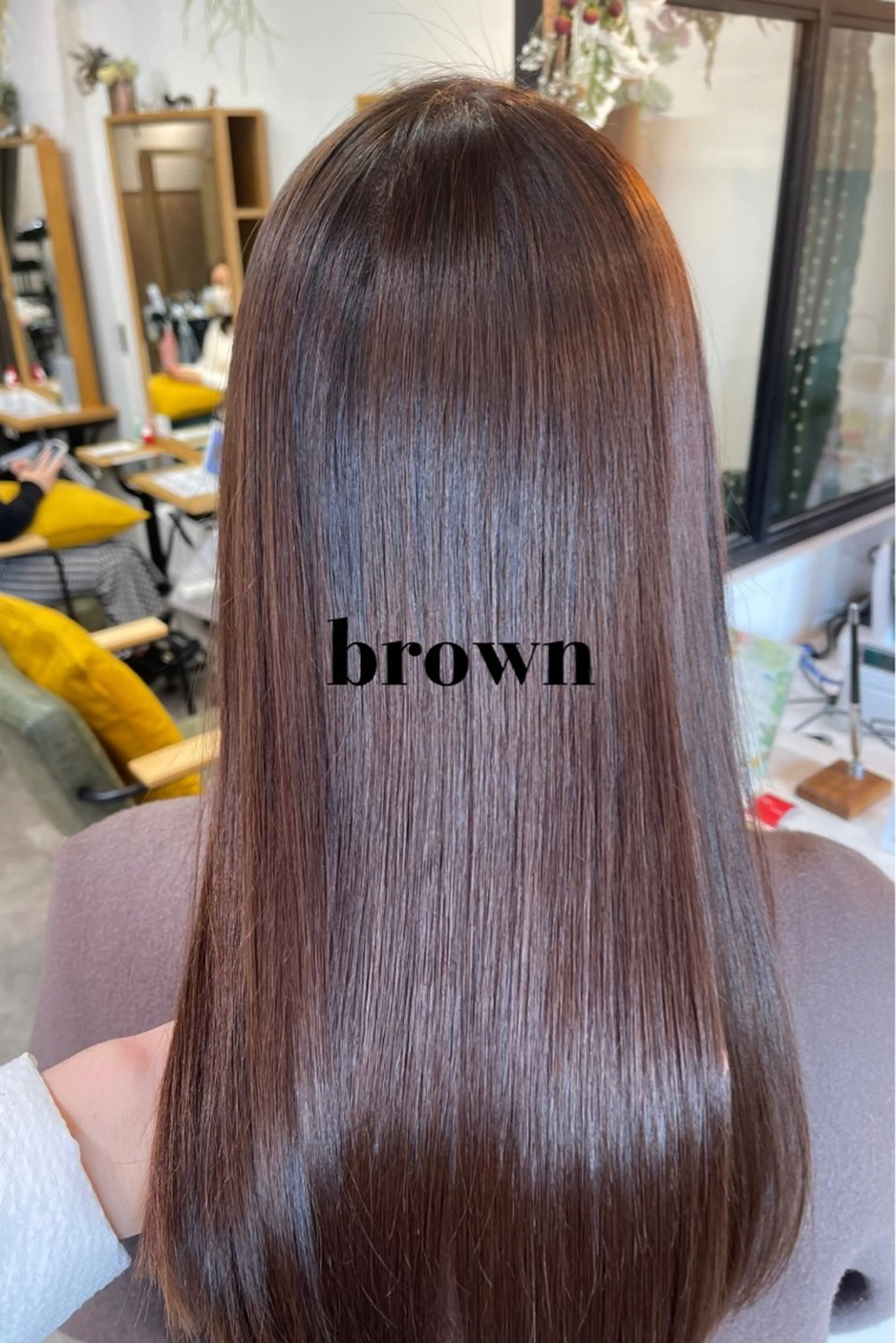 ロング カラー charm《銀座》 ヘアセット/縮毛矯正のヘアスタイル