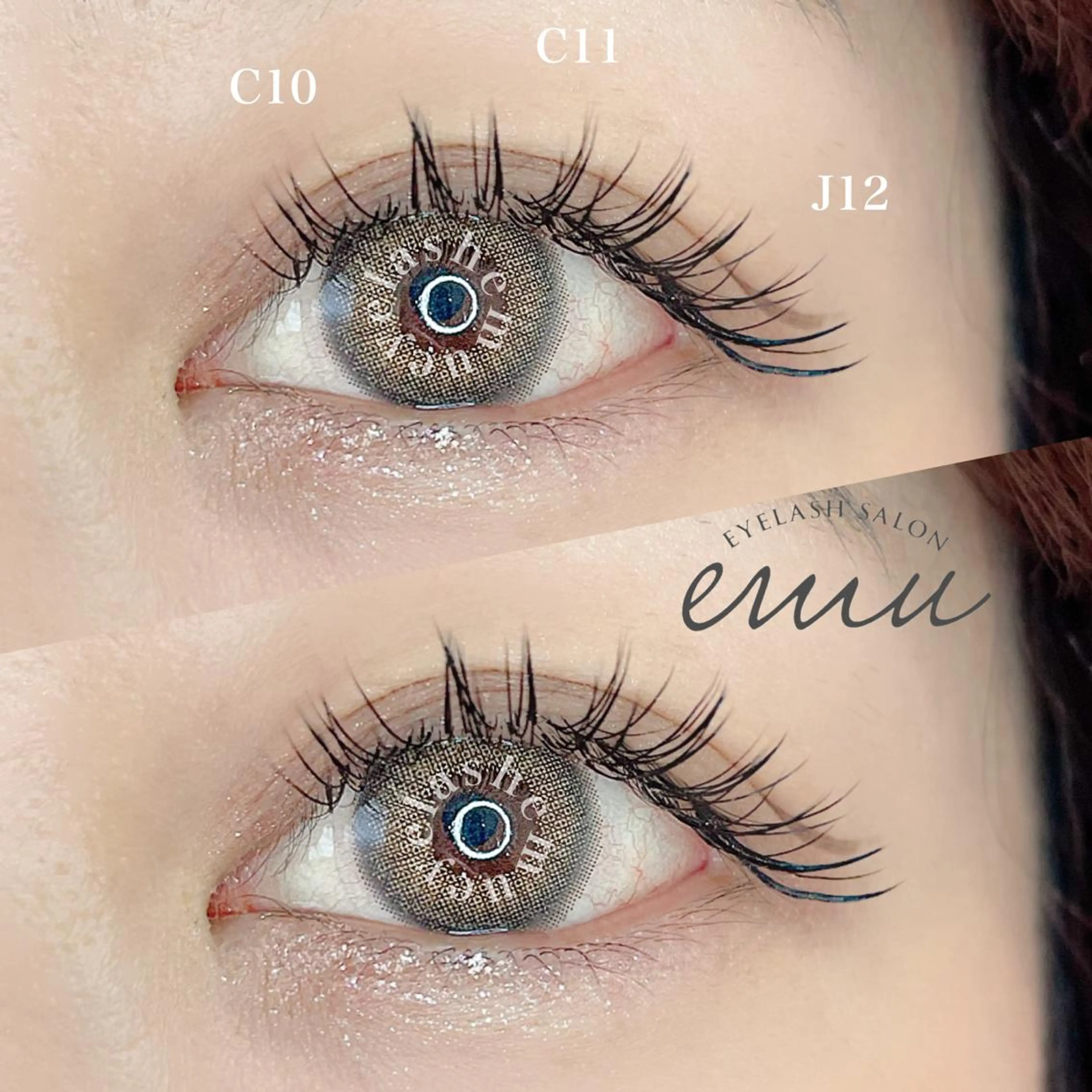 マツエク・マツパ パリジェンヌ/HBL /マツエク/束感のマツエク・マツパデザイン