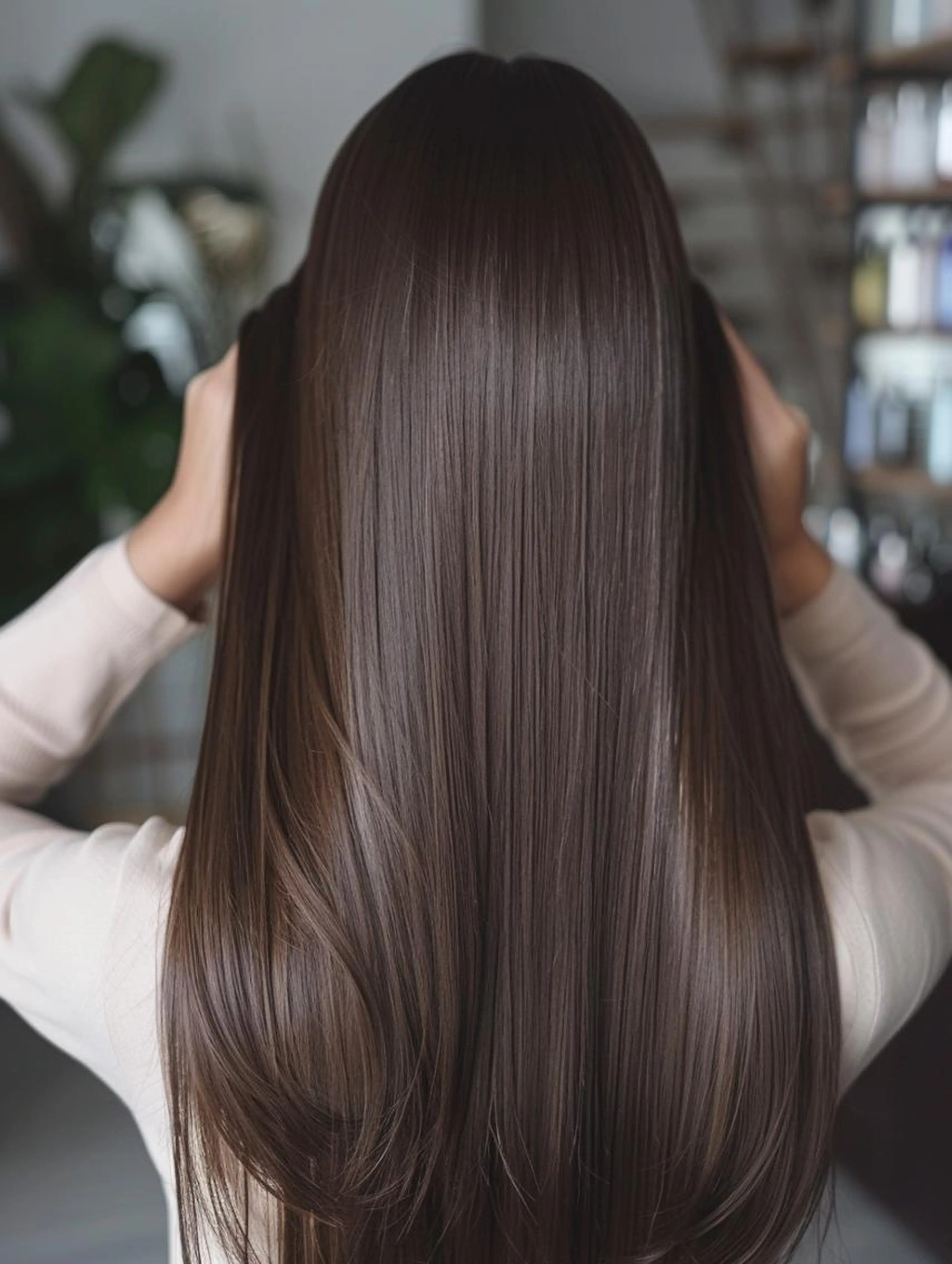 🌟カット＋ツヤカラー＋system4stepの写真