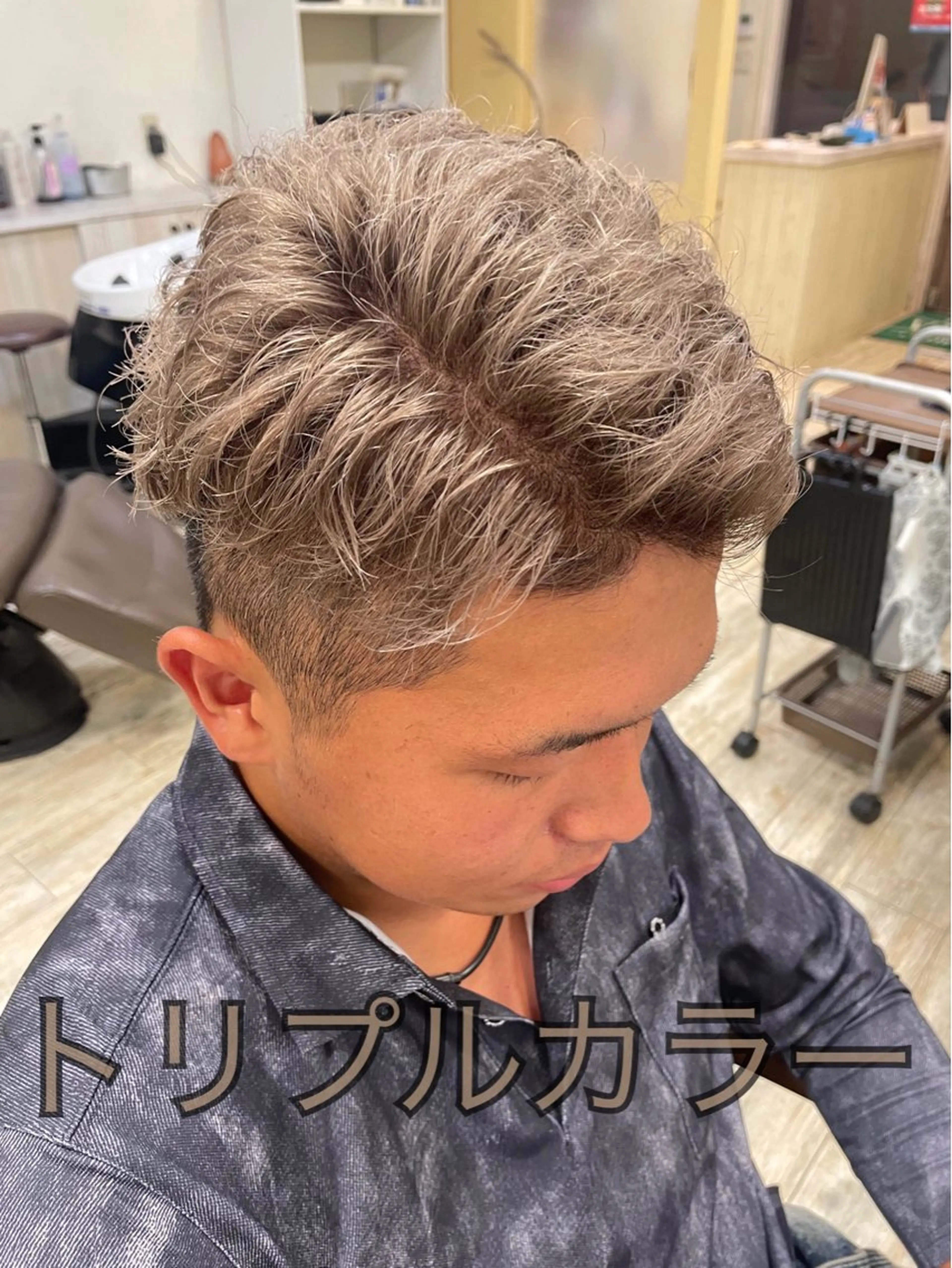 ショート カラー メンズ ⚾️KANEYAMA YUIRI⚾️のヘアスタイル