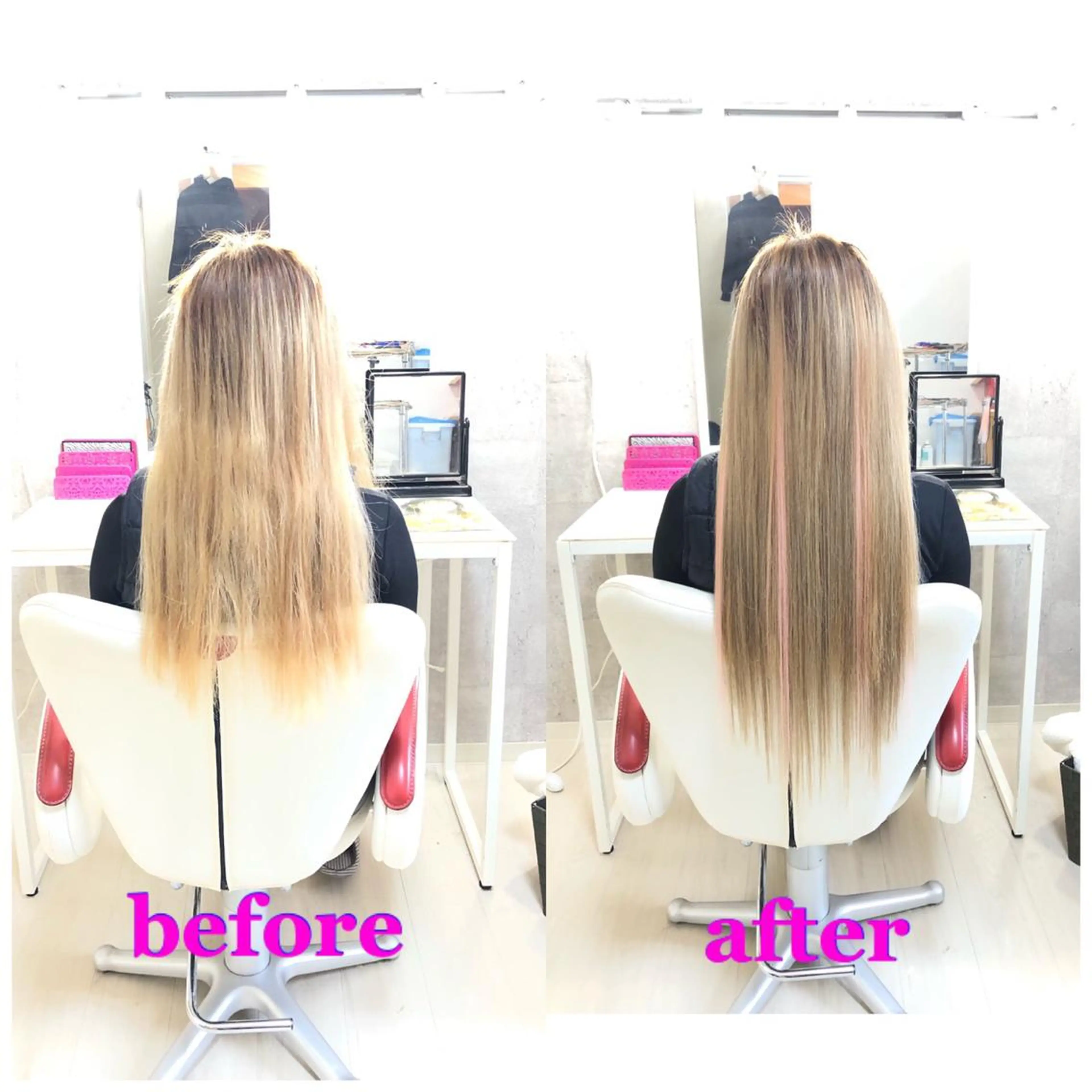 ロング エクステ 🌸ドレスアップ 心斎橋店🌸のヘアスタイル