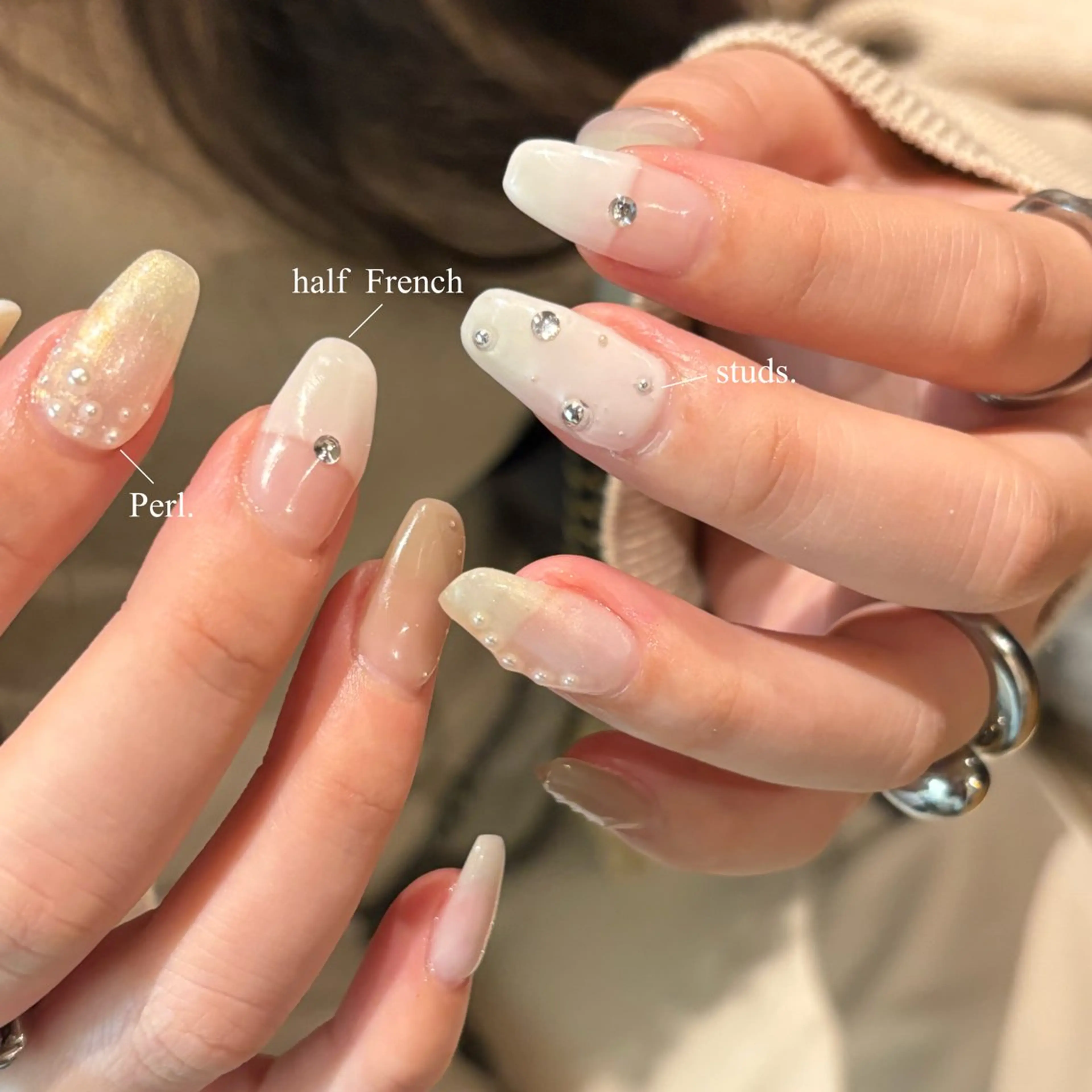 ネイル ハンドネイル kurogi nanakaのネイルデザイン