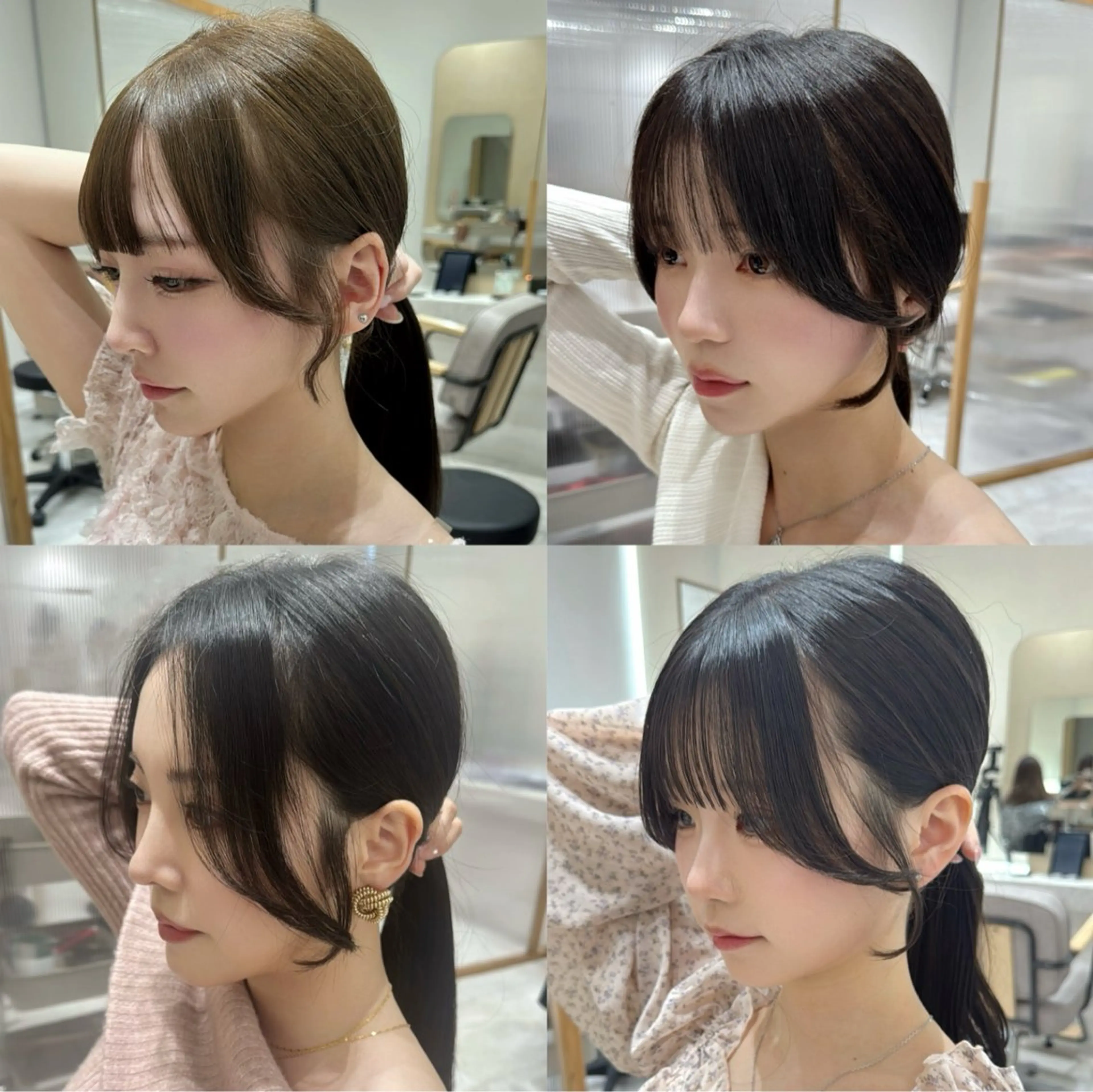 セミロング カット ヘアカラー トリートメント 🌜美髪矯正/艶髪 /ボブ/こころ🌛のヘアスタイル