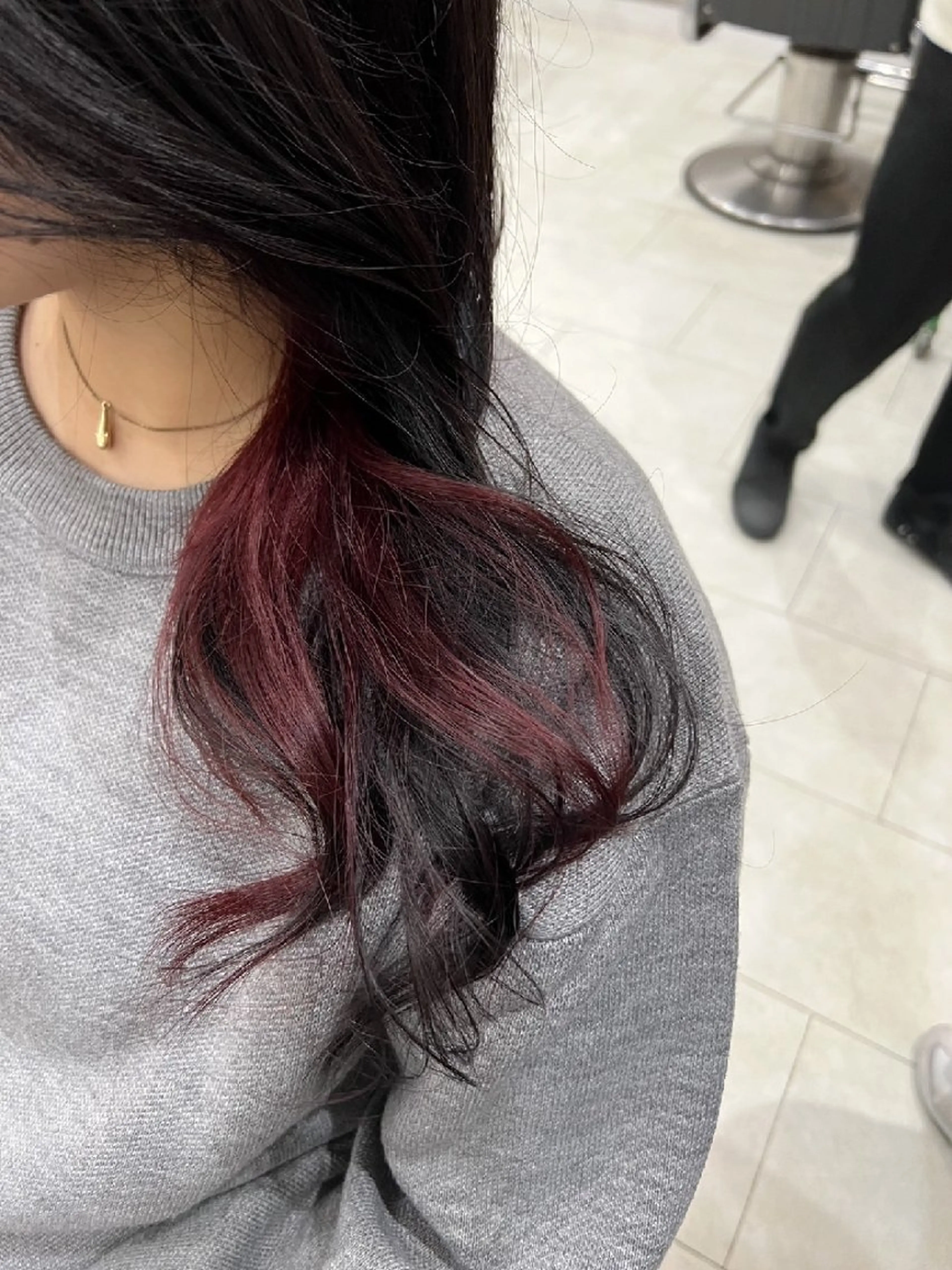 カラー ヘアカラー 暖色🍎透明感カラー 🩵小林かりんのヘアスタイル