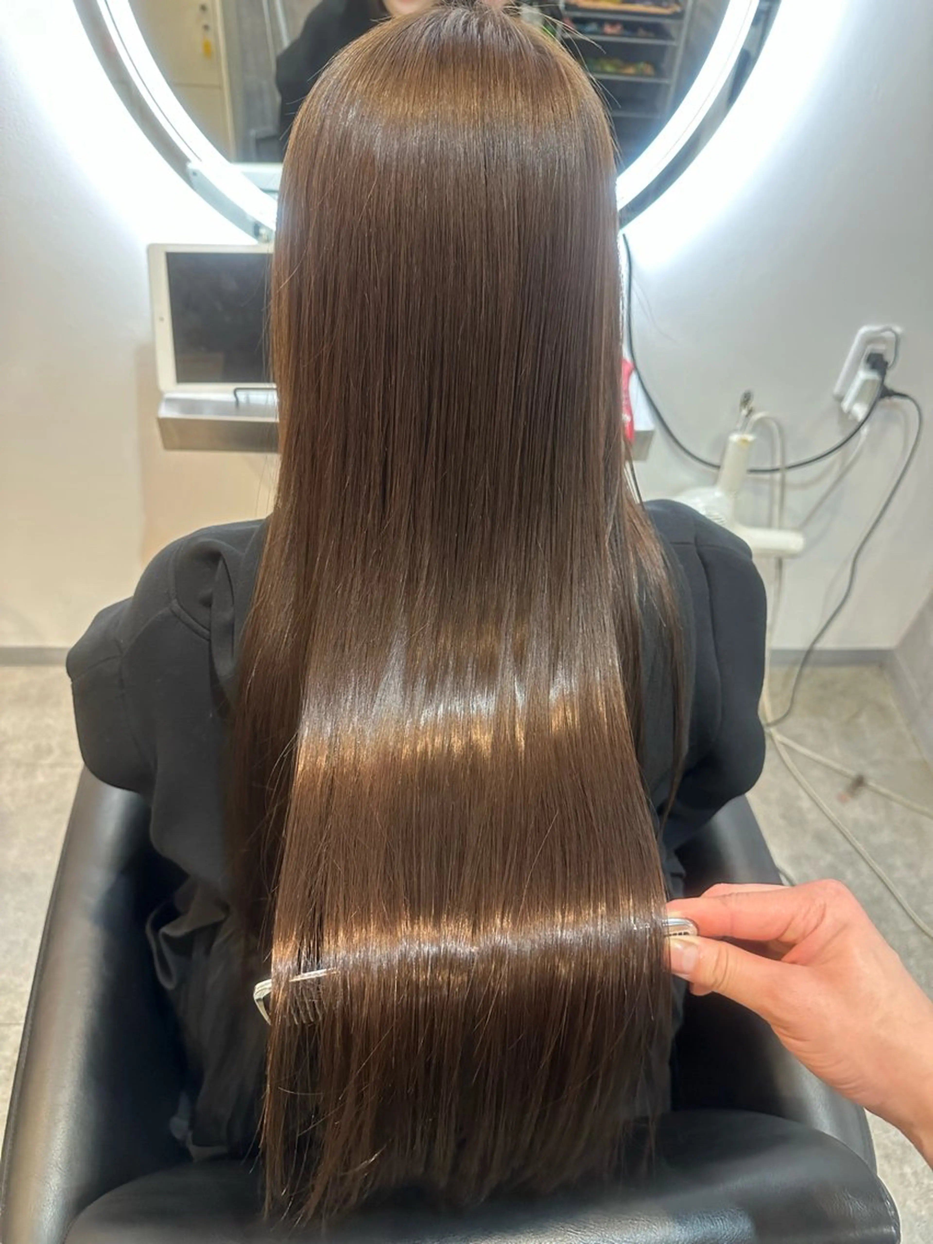 ロング トリートメント カット ヘアカラー トリートメント _ WHITE三宮店のヘアスタイル