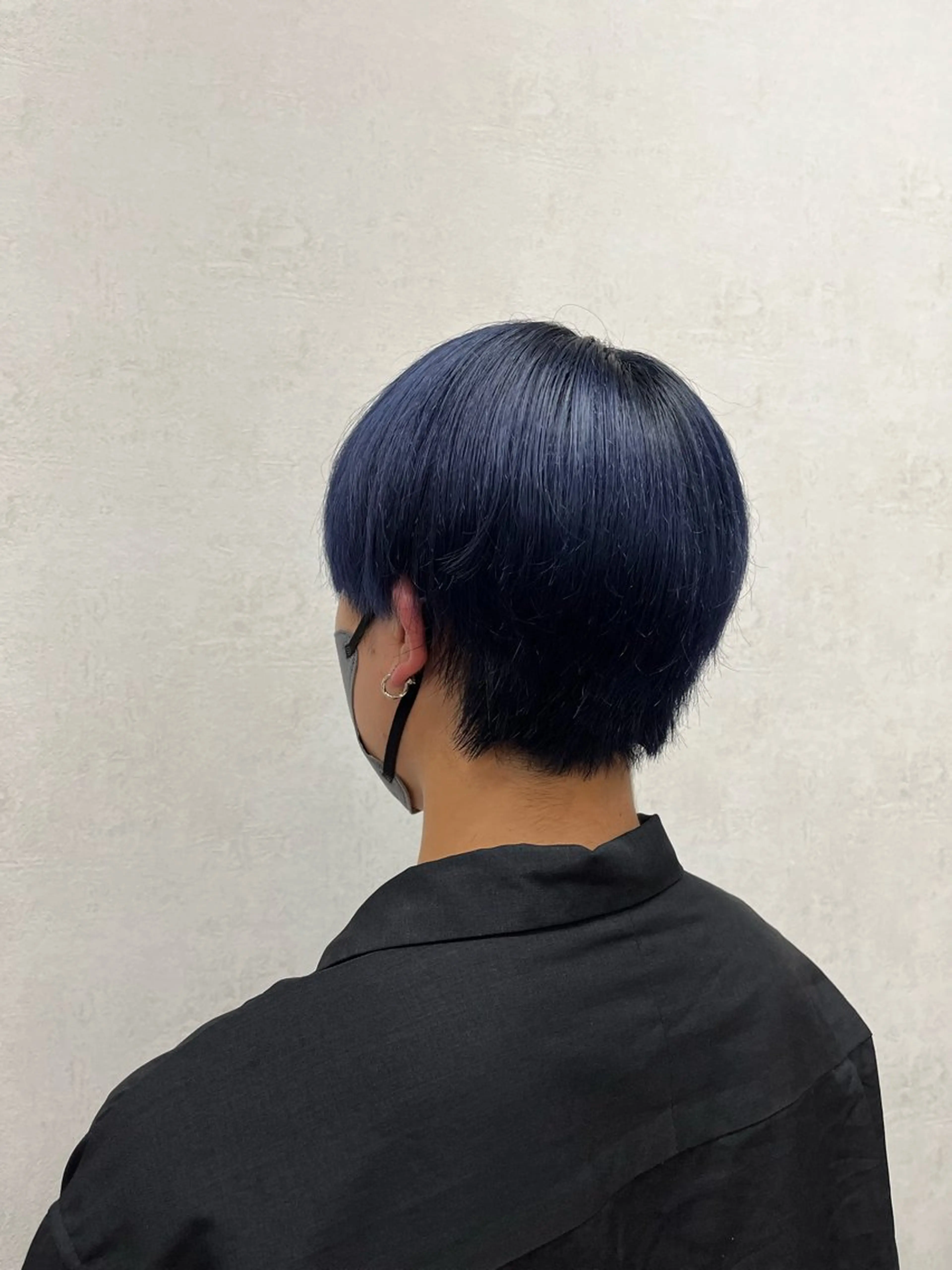 ショート カラー ブルーカラー ブルーラベンダー ラベンダーカラー 寒色 ♡ レイヤー ┊︎miyuのヘアスタイル