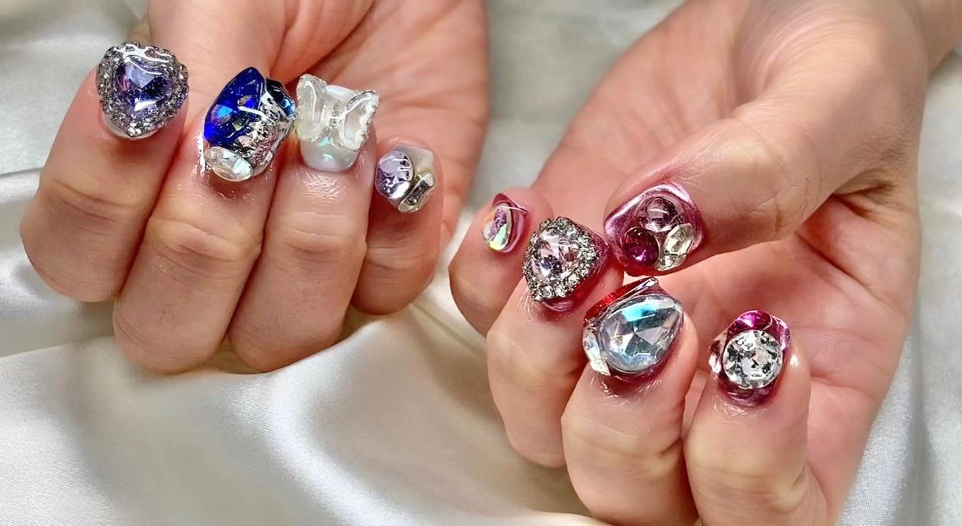 ネイル マツエク・マツパ アイブロウ 韓国風マツエク パリジェンヌラッシュリフト まつげパーマ ワンホンマツエク 長さ出し ハンドネイル Nail&eye Belire 新宿のネイルデザイン