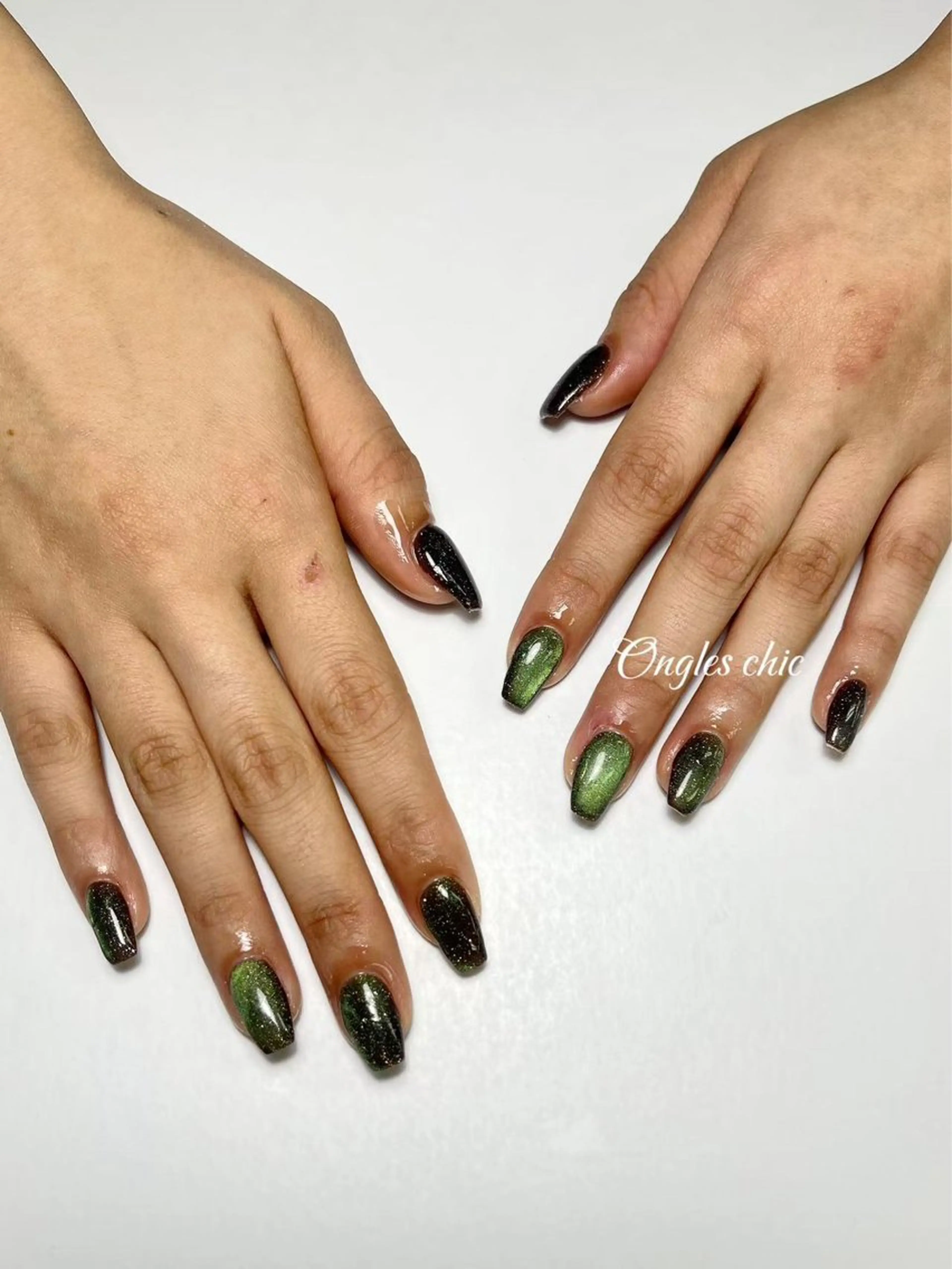 ネイル ハンドネイル ongles chicのネイルデザイン