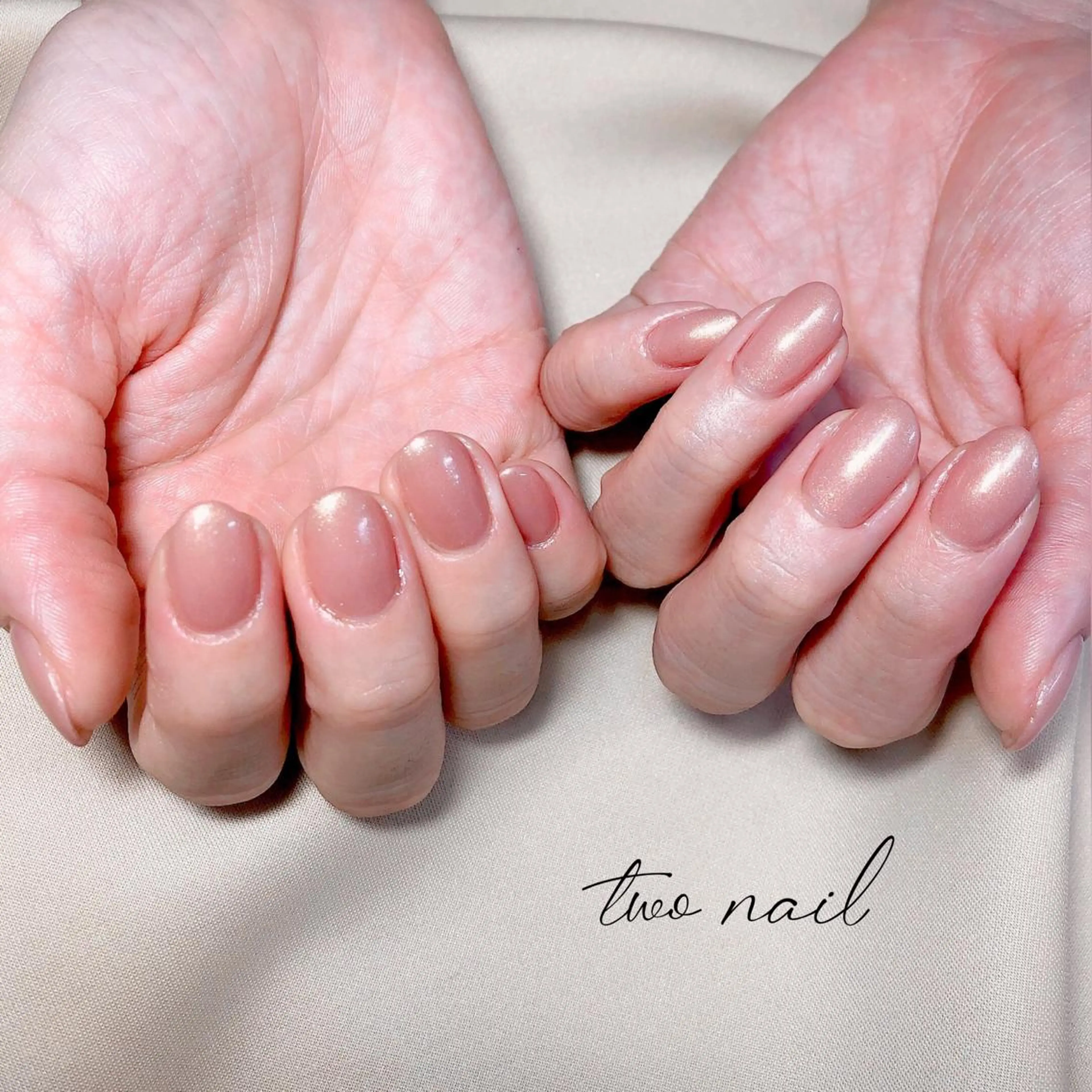 ネイル アートネイル フットネイル ハート ニュアンスネイル ホワイト ハンドネイル two nailのネイルデザイン