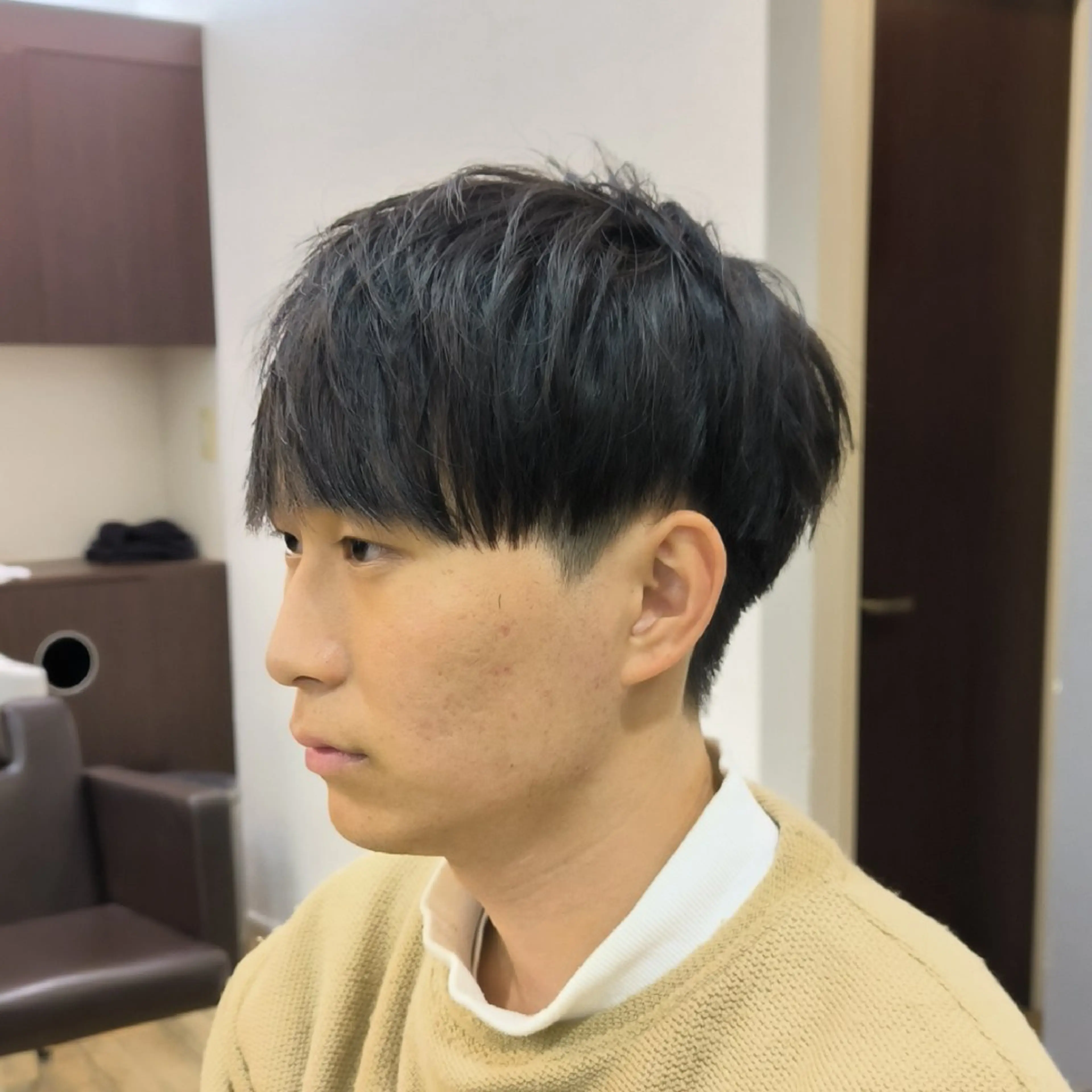 メンズ 廣多 克哉のヘアスタイル