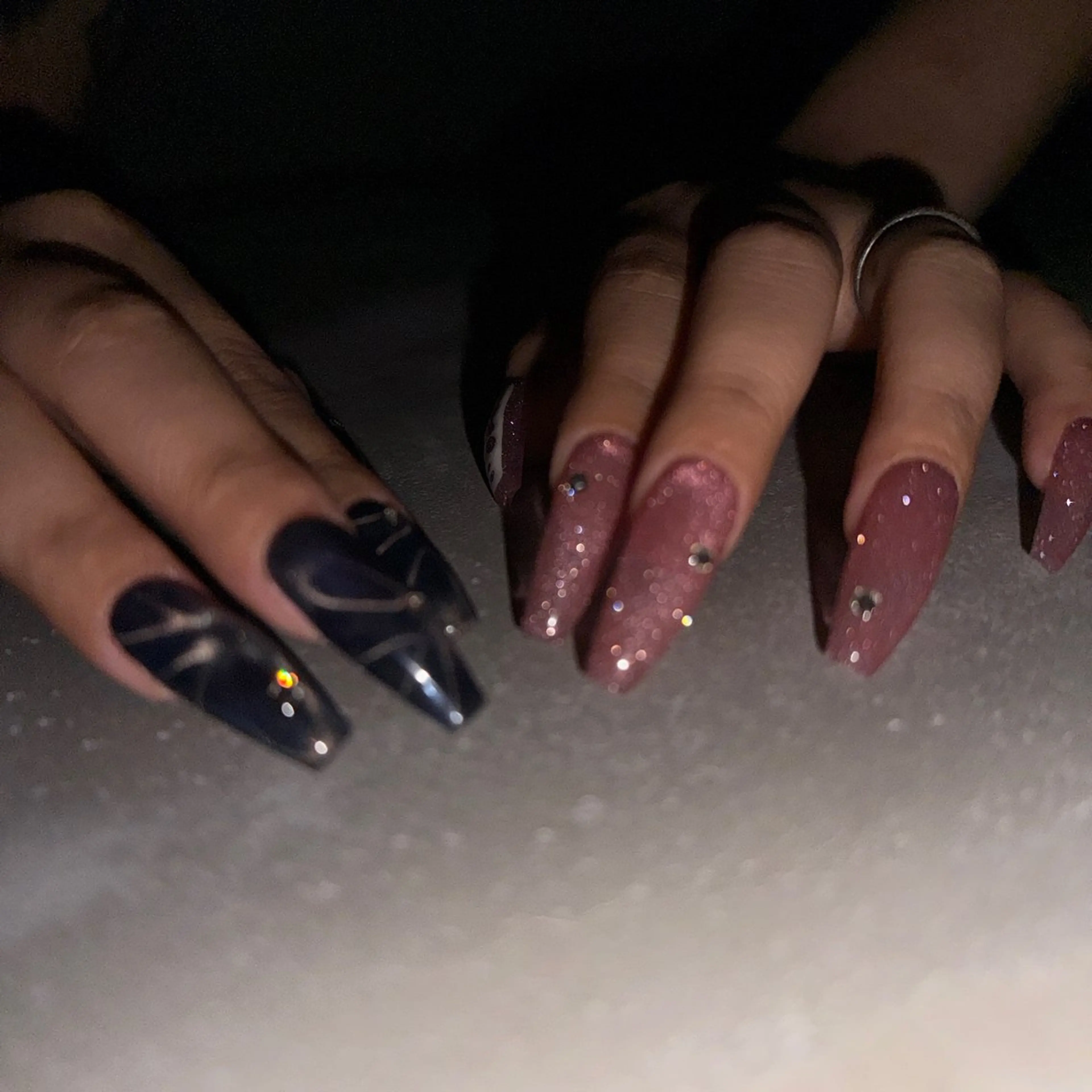 ネイル マグネットネイル ハンドネイル 𝐫𝐚𝐢 𝐧𝐚𝐢𝐥の眉毛・アイブロウイメージ