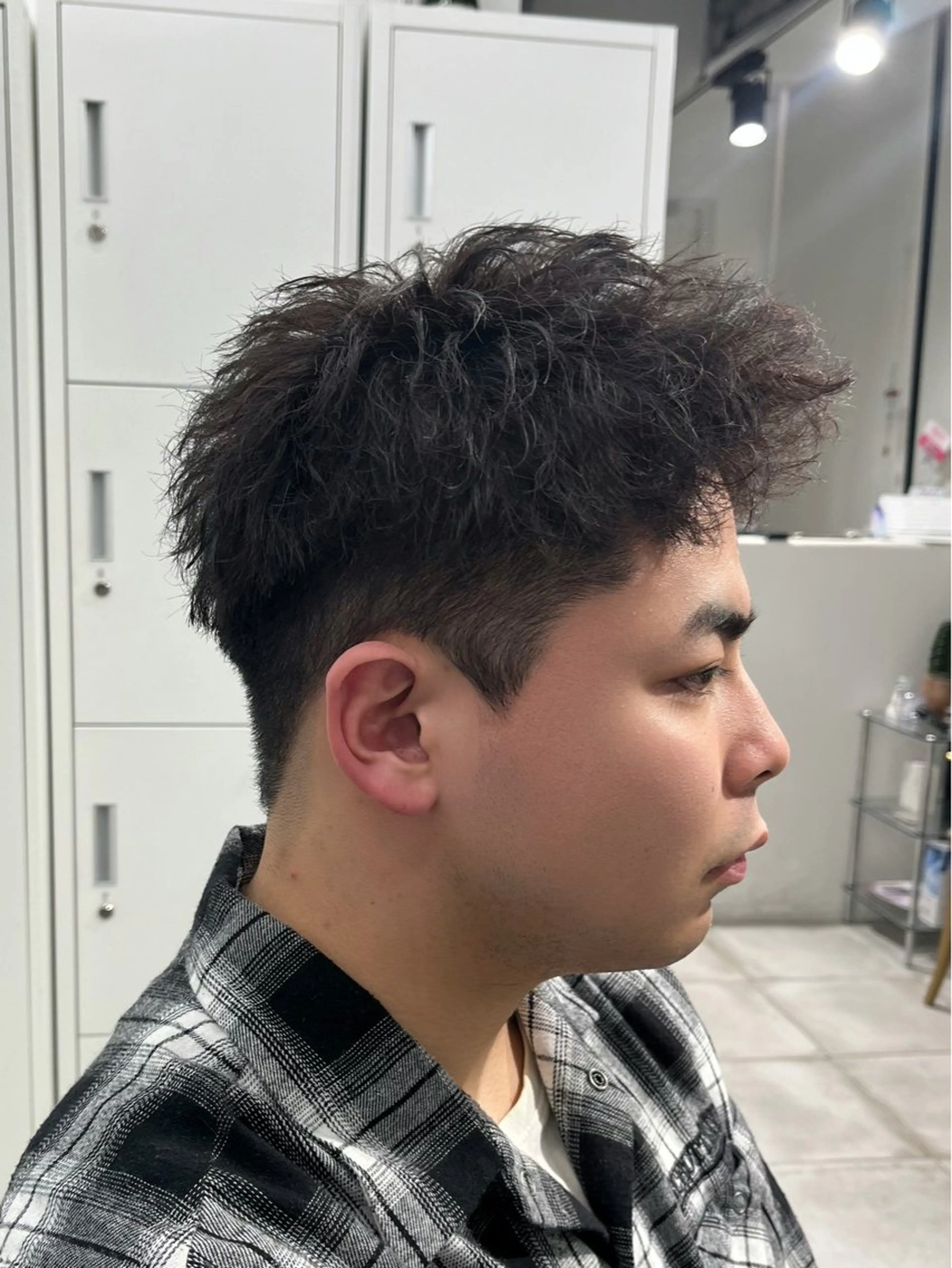 ショート パーマ メンズ 🏆メンズヘア特化 🥇代表りんぺーのヘアスタイル