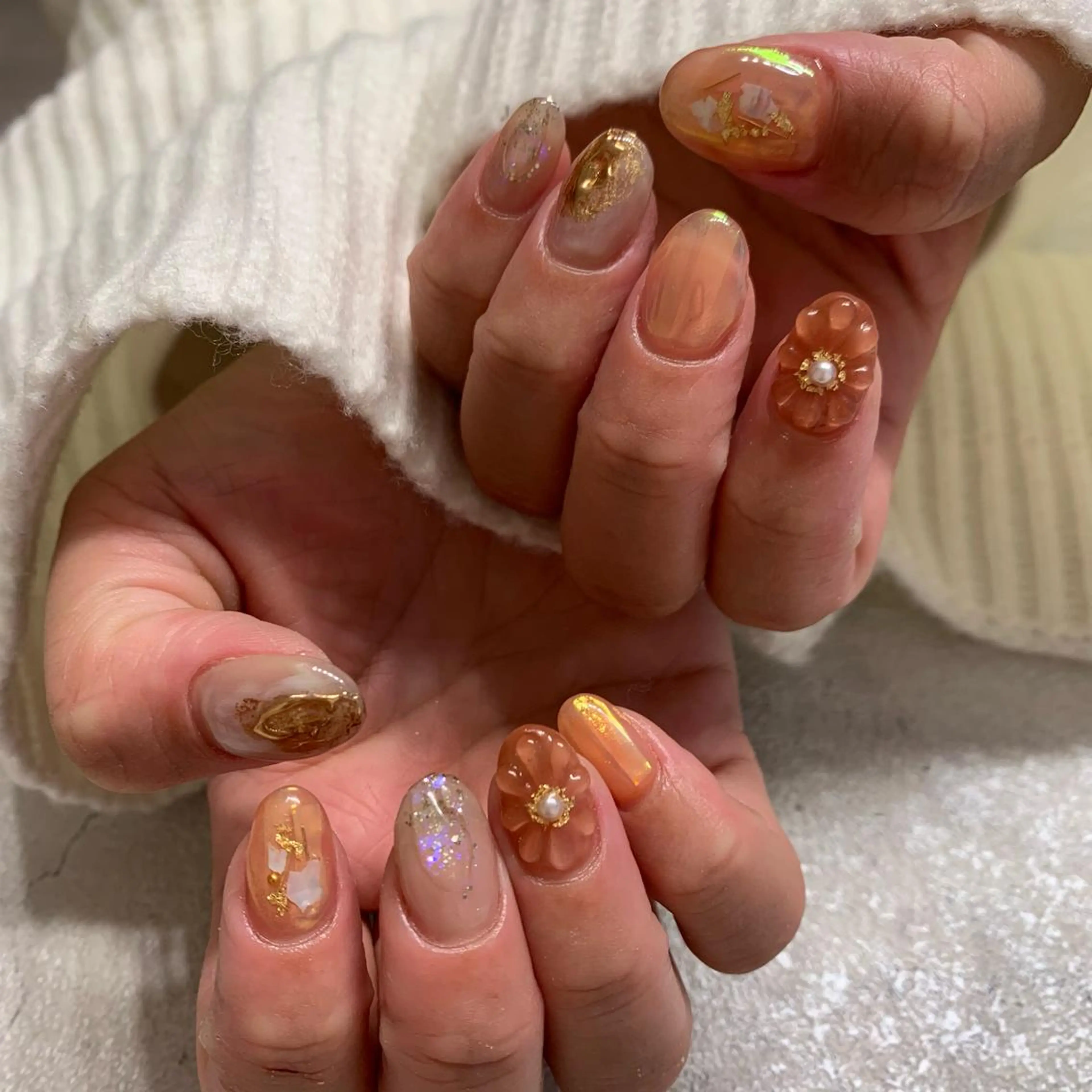 ネイル ハンドネイル Aimer Ciel エメシエル大宮ネイルのネイルデザイン