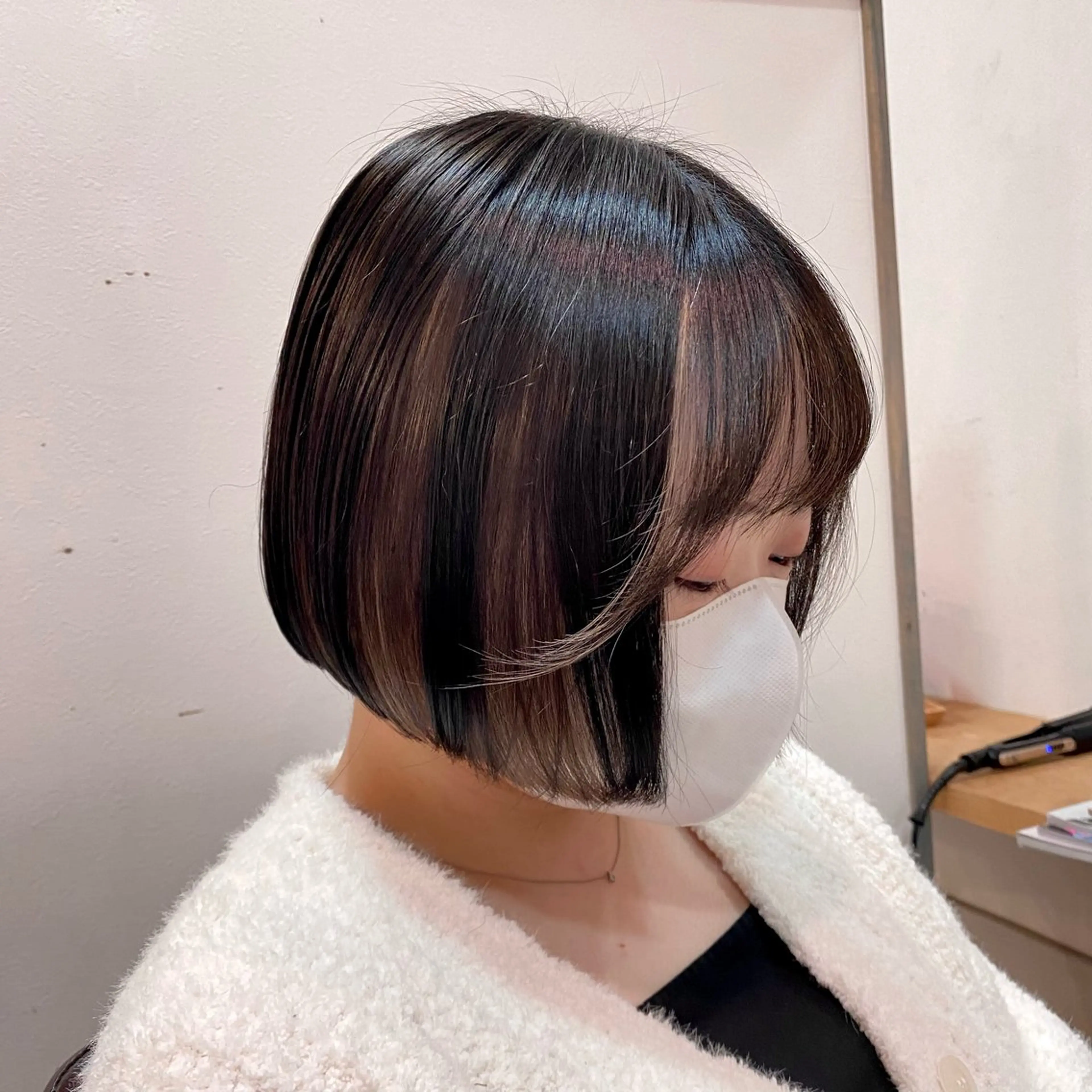 ショート カラー 惣木 菜穂のヘアスタイル