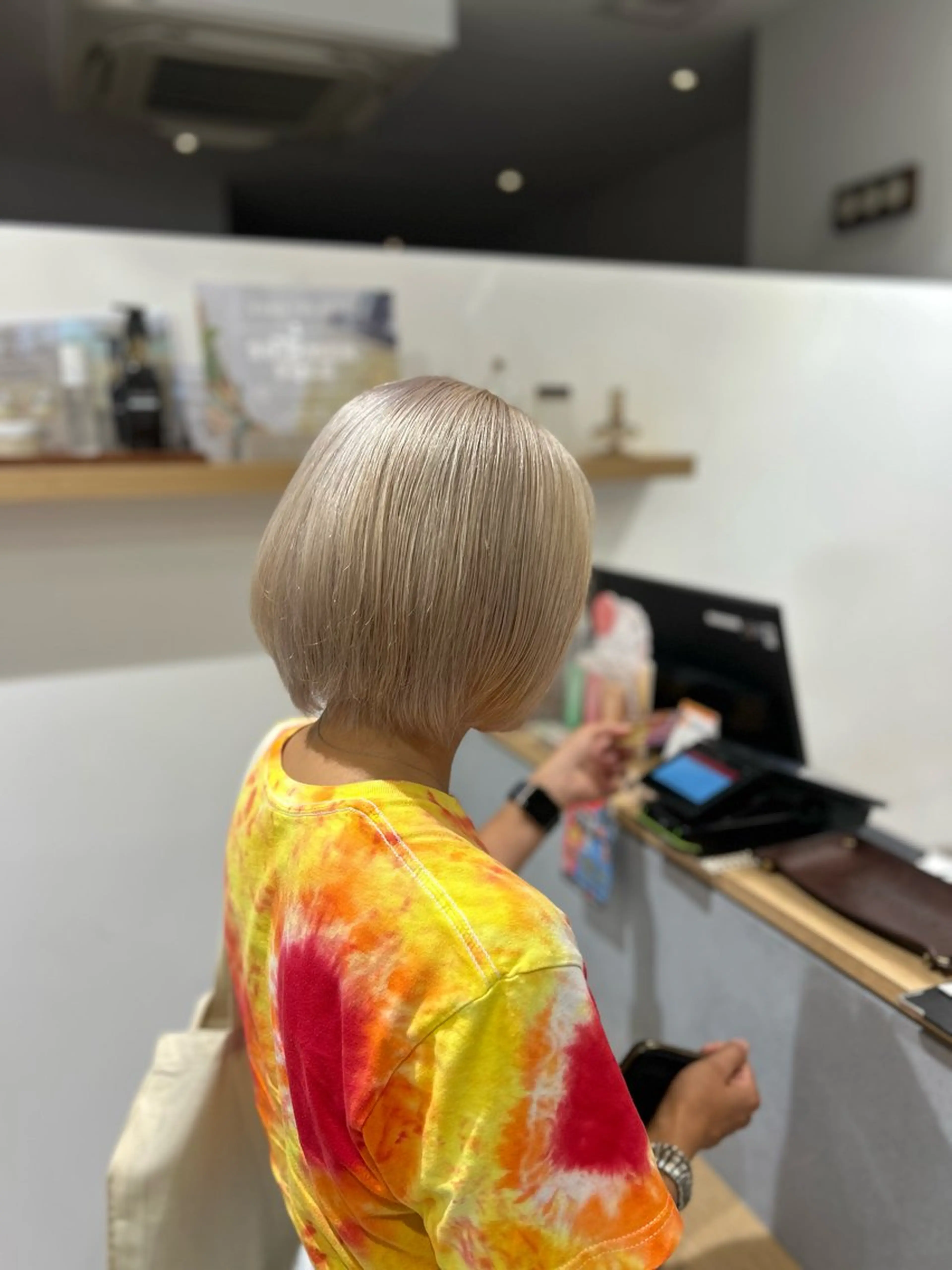 ミディアム カラー 日向｜メンズ特化🔥 /レイヤーカット◎のヘアスタイル