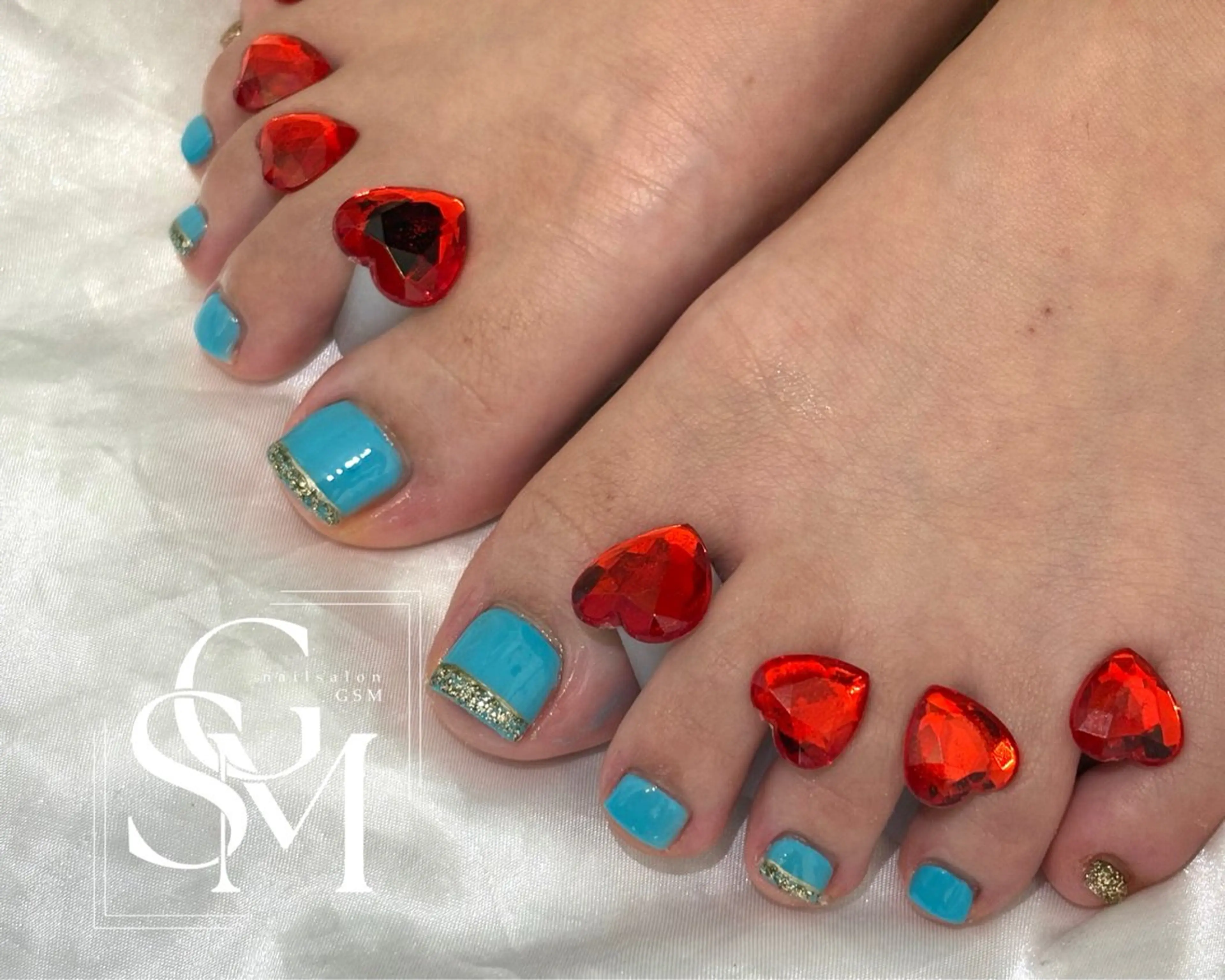 ネイル フットネイル nail salon GSMのネイルデザイン