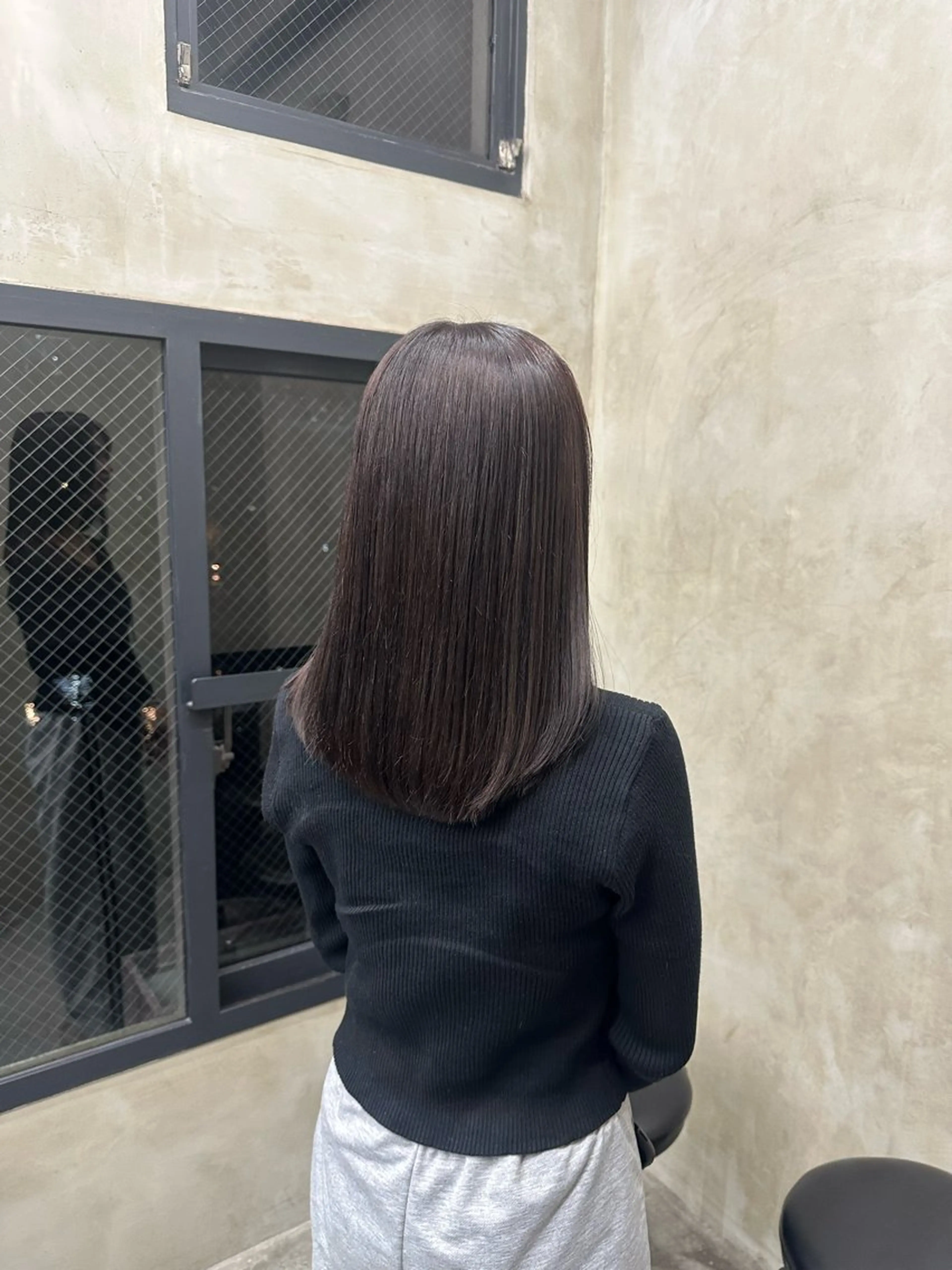 カラー ブラウンカラー 西 美羽のヘアスタイル