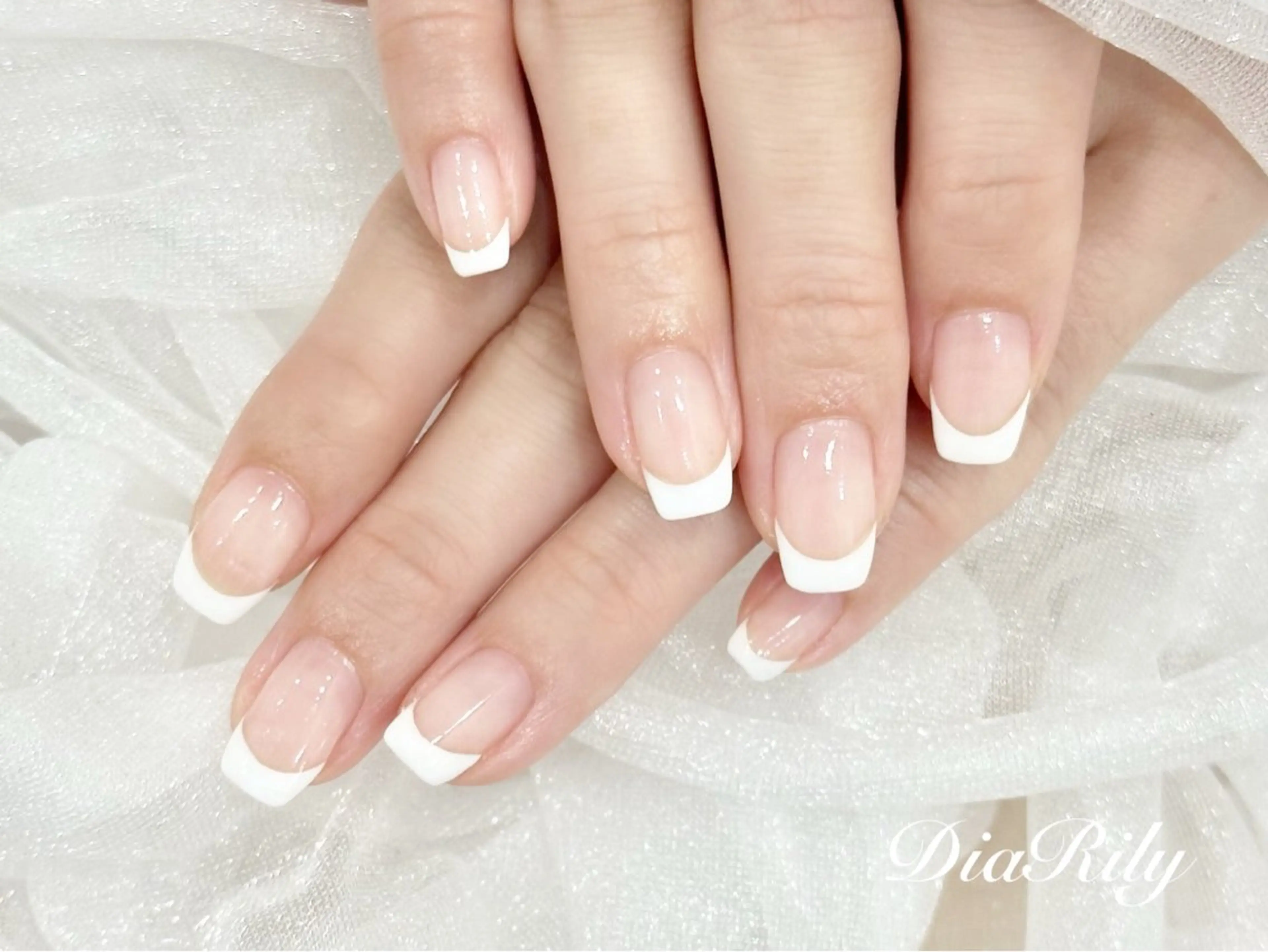【オフあり】シンプル💅ワンカラー/フレンチ/カラーグラデ/ラメ ドライケア付きの写真