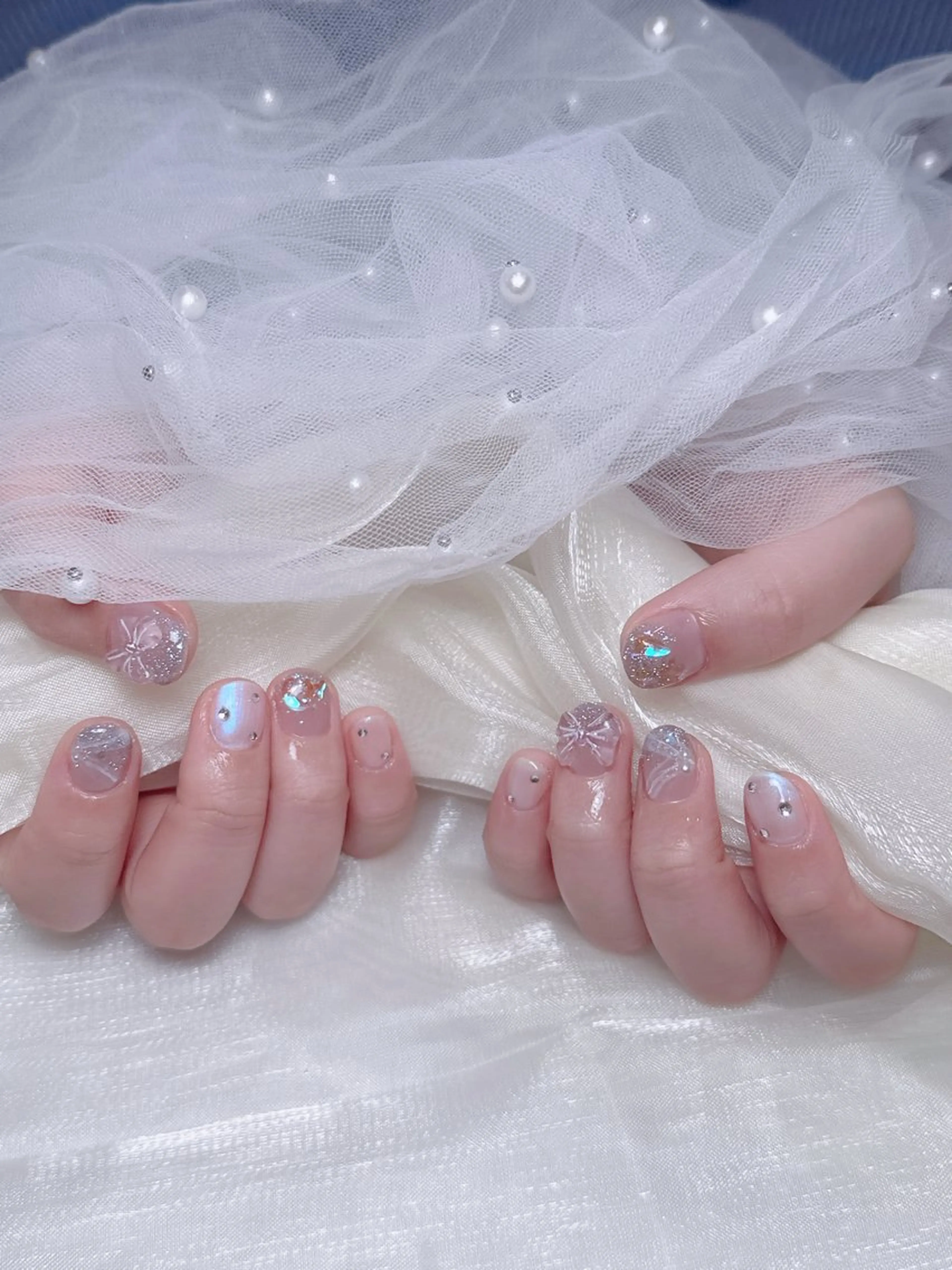 ネイル ハンドネイル ハンドケア 🎀も ものネイルデザイン