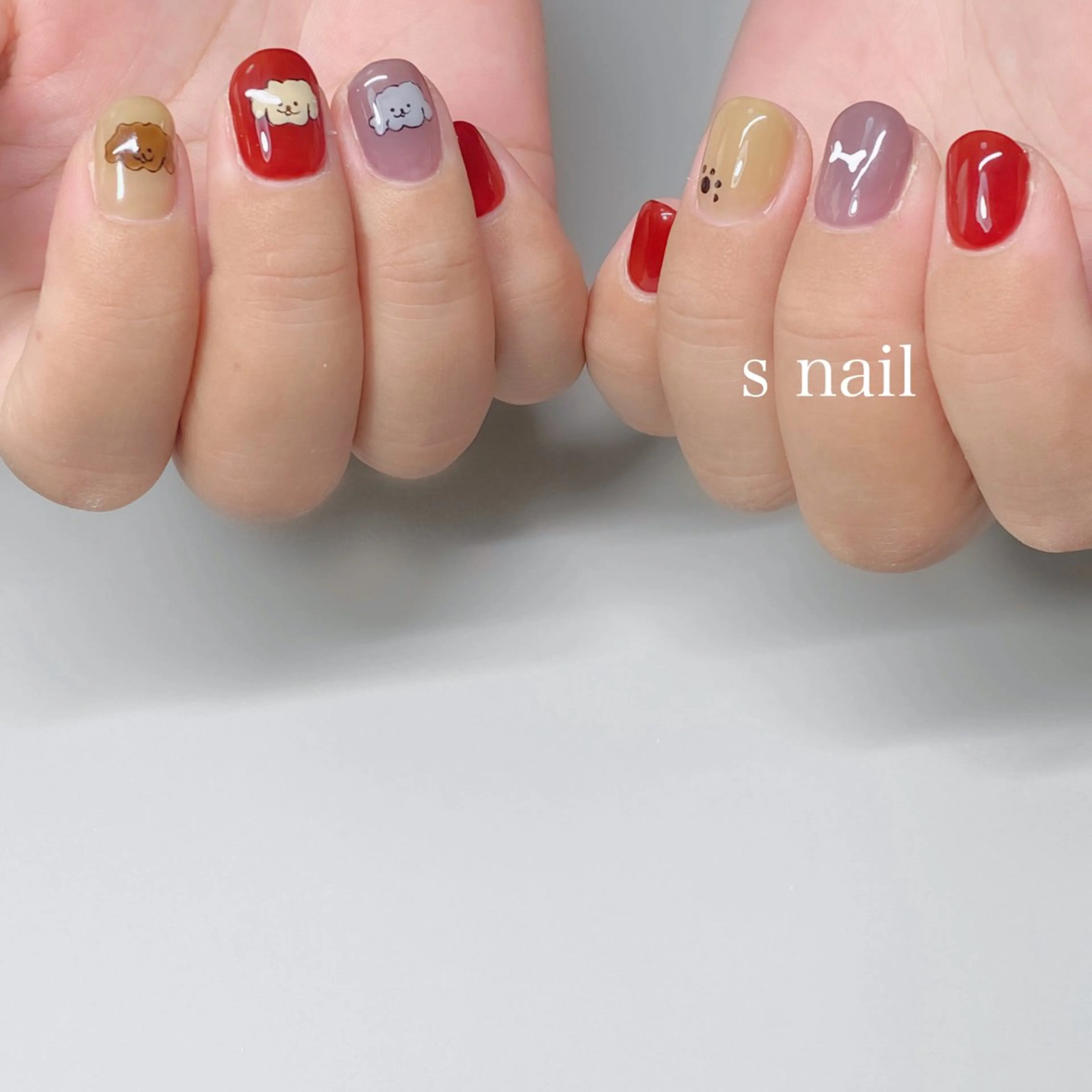 ネイル アートネイル ハンドネイル s nail さとよしみゆきのネイルデザイン