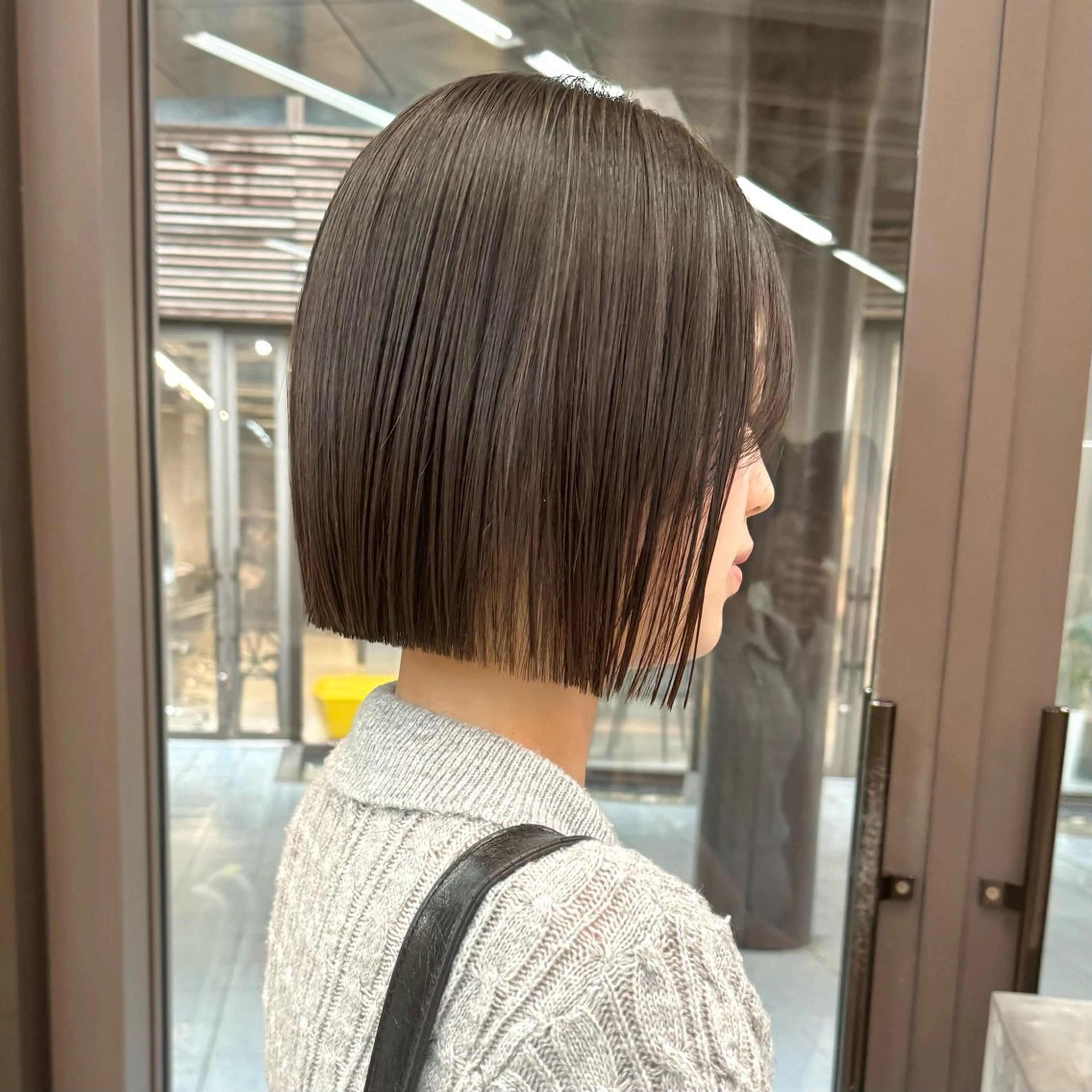 ショート ボブ 縮毛矯正 カット 縮毛矯正 トリートメント ボブ/ショート /パーマ/shinのヘアスタイル