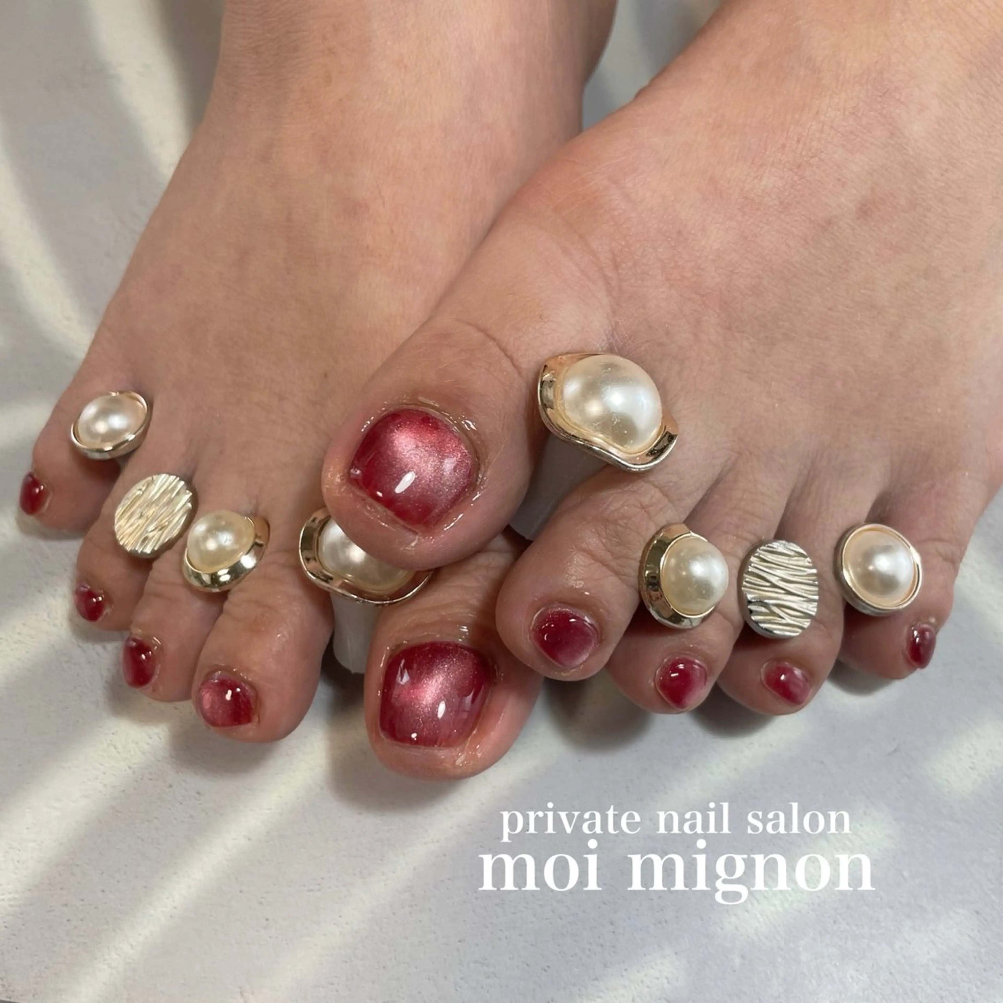 ネイル フットネイル nailist Aki♡のネイルデザイン