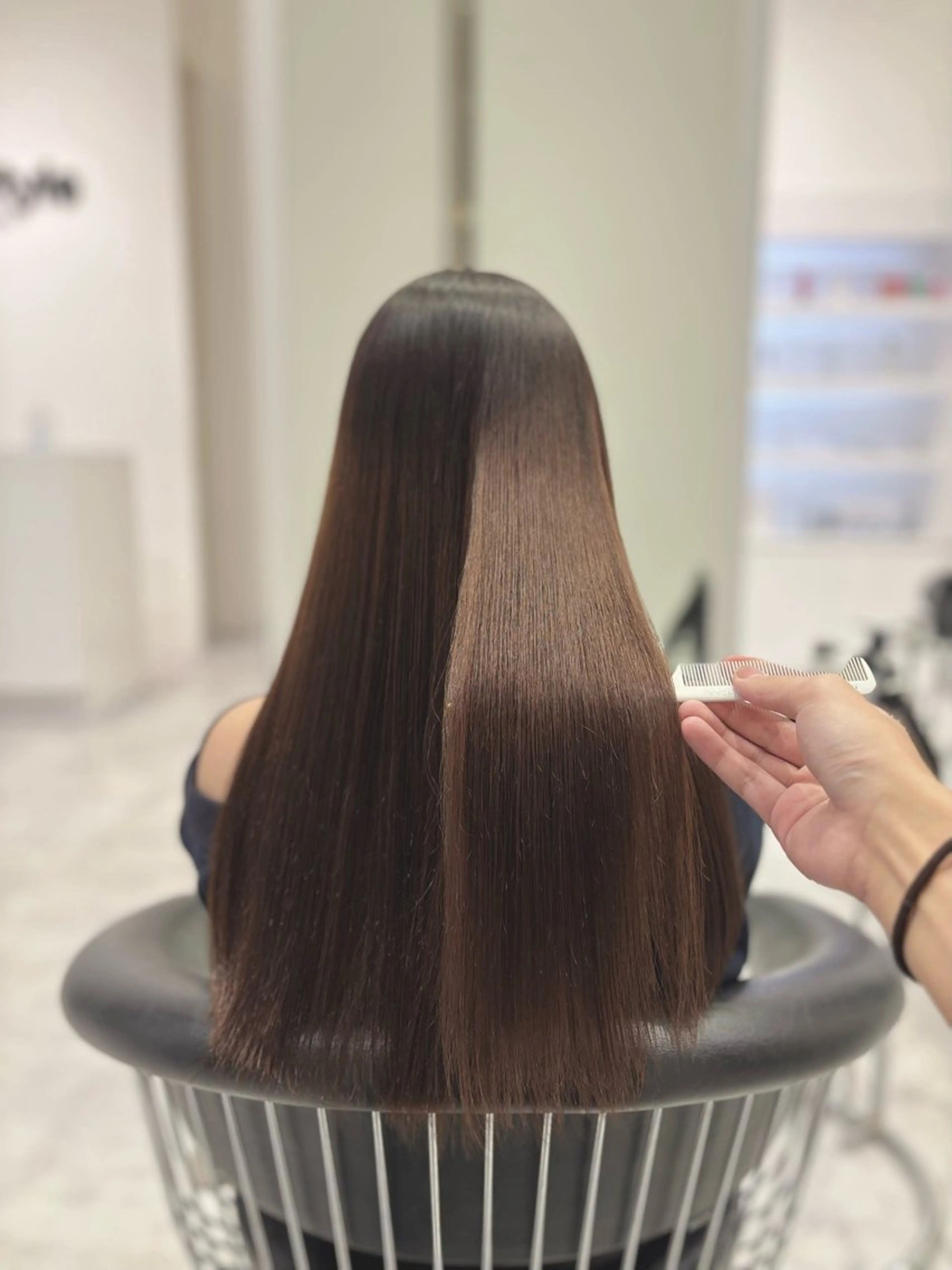 ロング カラー トリートメント 髪質改善/艶髪 🦋佐々木未来のヘアスタイル