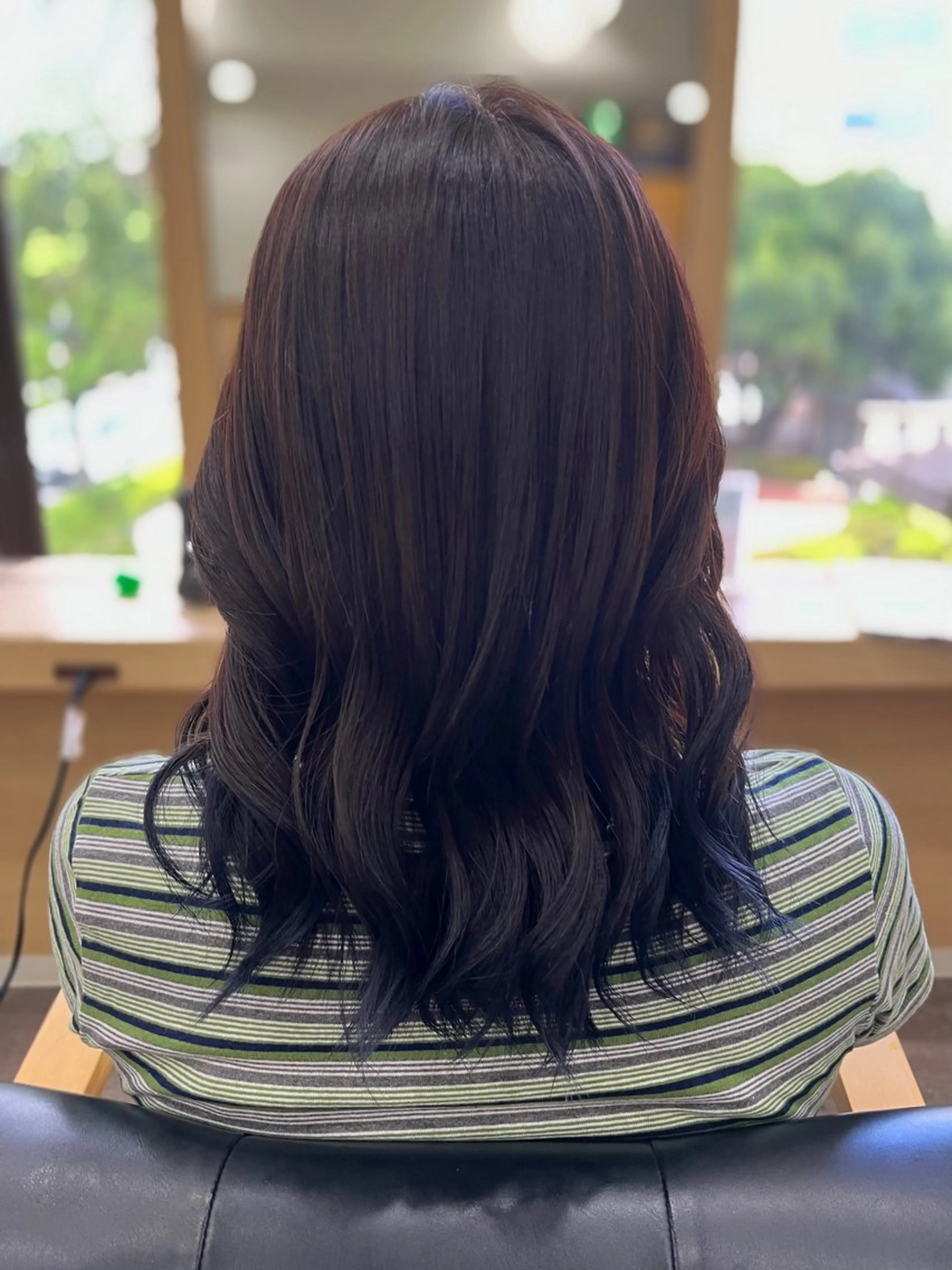 ミディアム カラー ブルーカラー グレージュ パープルカラー カット ヘアカラー トリートメント kakko所属・(kakko) ayumiのヘアスタイル